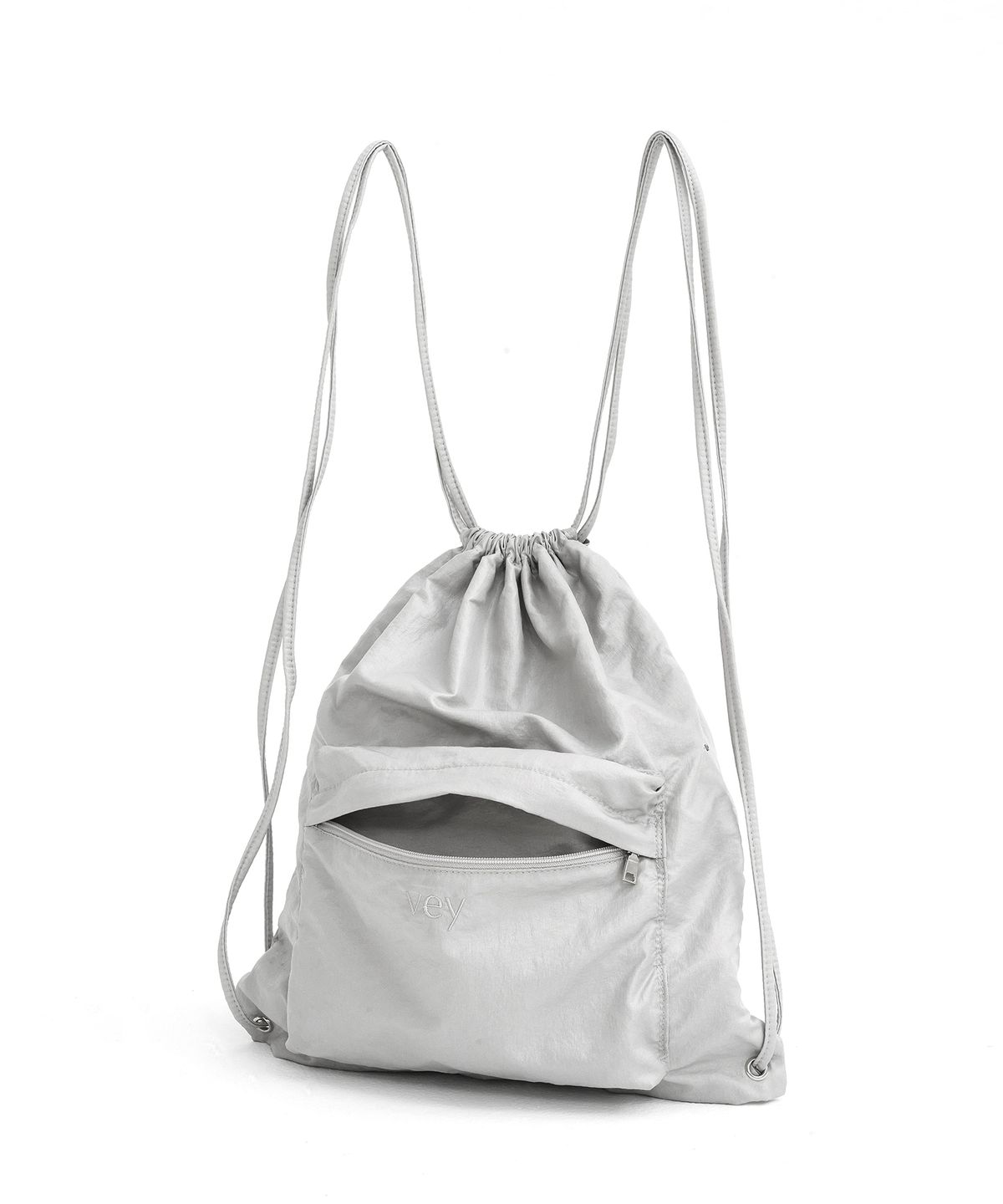 베이(VEY) Shine String Backpack (SilverLake)