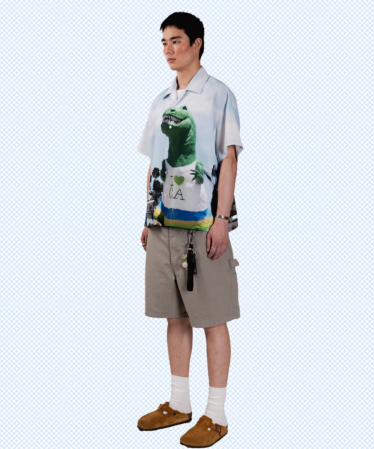 선데이후르츠마켓(SUNDAY FRUIT MARKET) HOLIDAY TYRANNO SHIRT