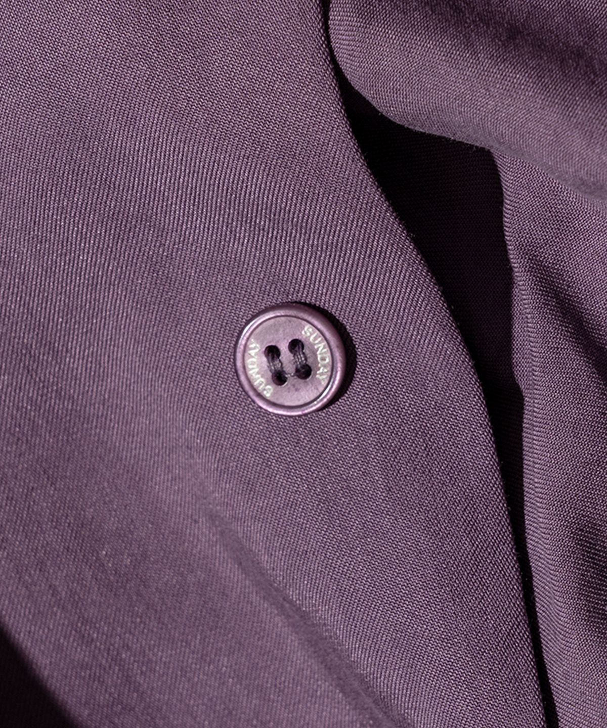 선데이후르츠마켓(SUNDAY FRUIT MARKET) HOLIDAY FLAG SHIRT PURPLE