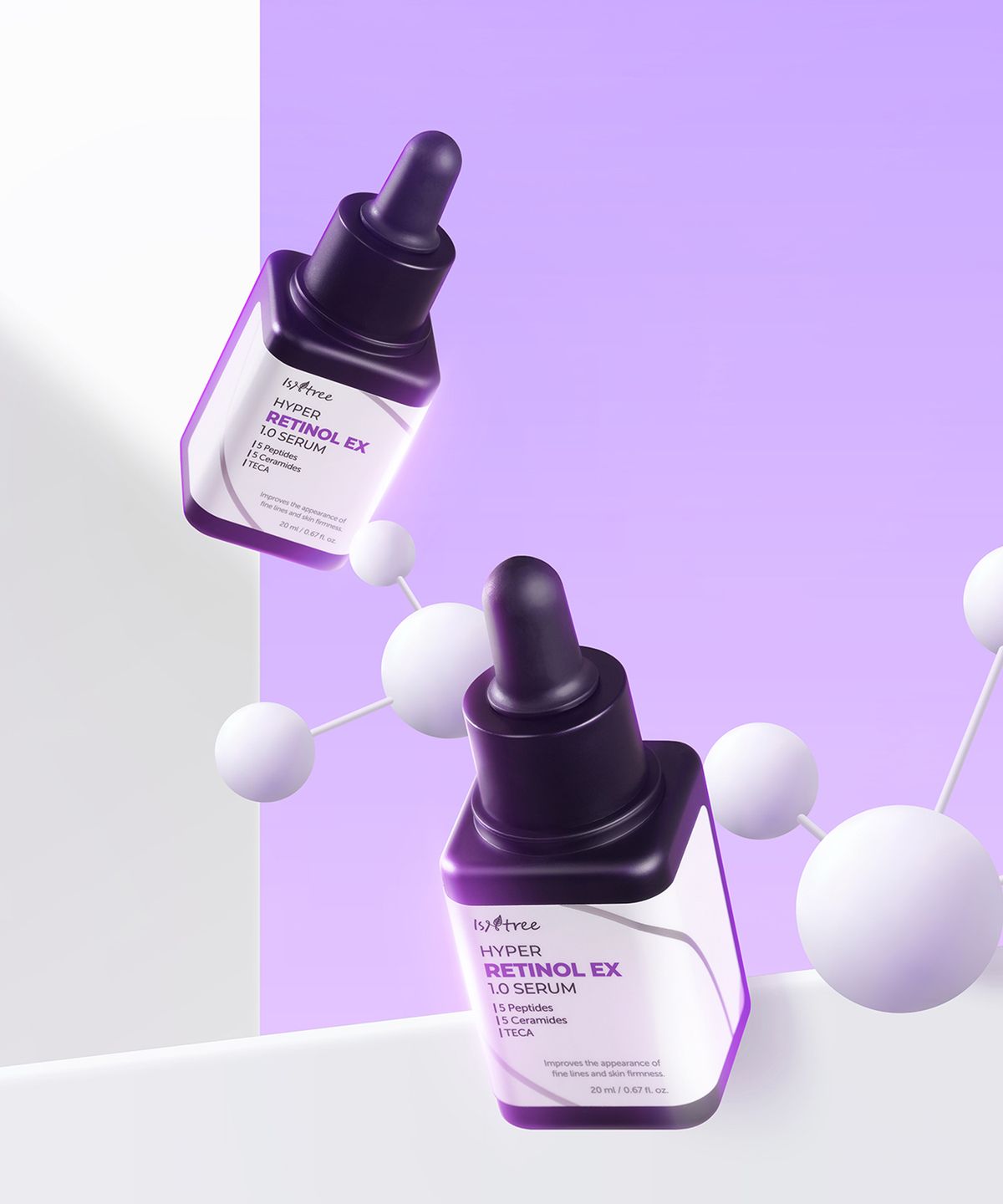 이즈앤트리(ISNTREE) 하이퍼 레티놀 EX 1.0 세럼 20ml (증정: 플럼 부스터 2ml 2EA)