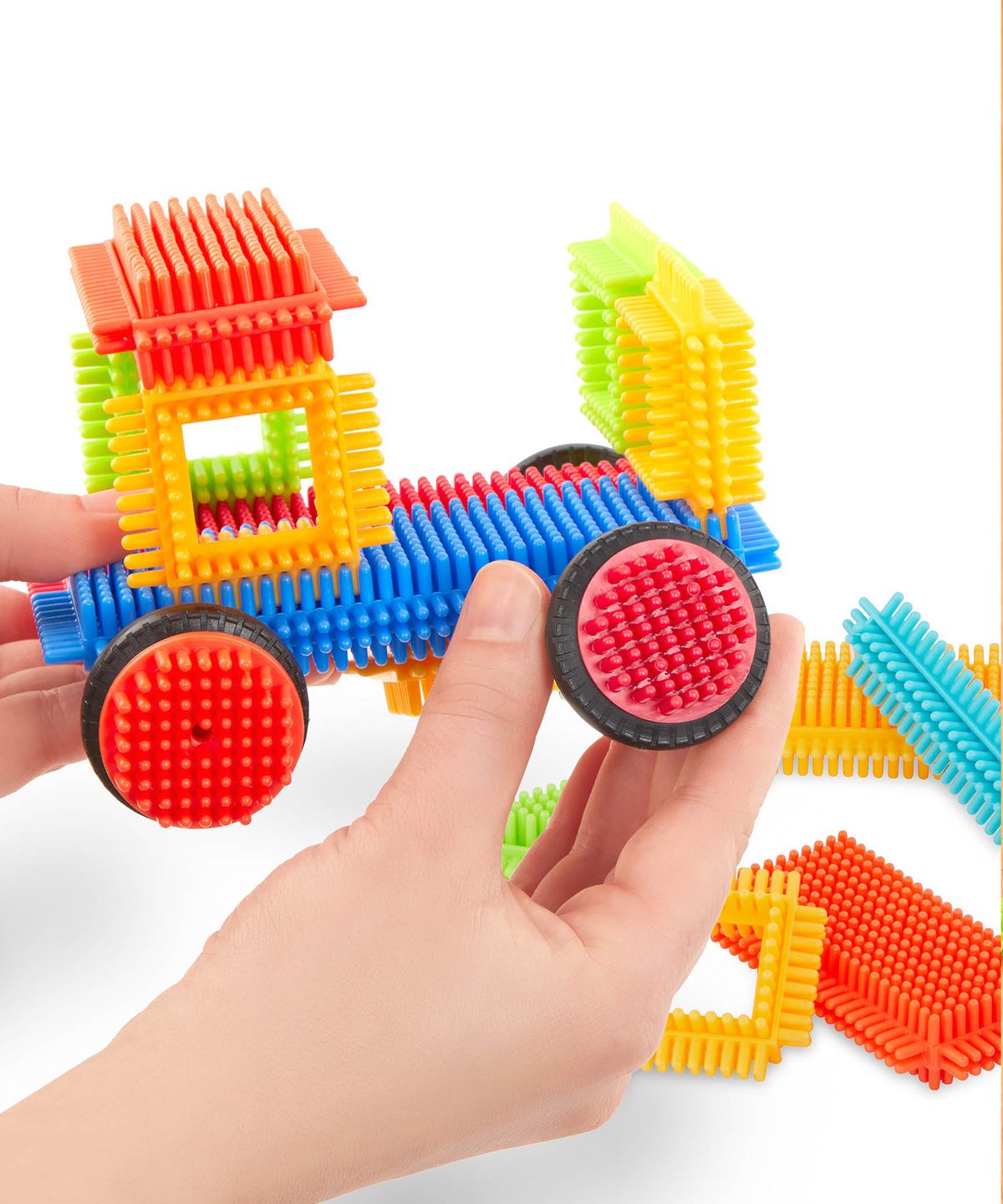 밧핫(BATTAT) 브리스틀블록]디럭스빌더박스112피스 112pcs Basic Builder Box