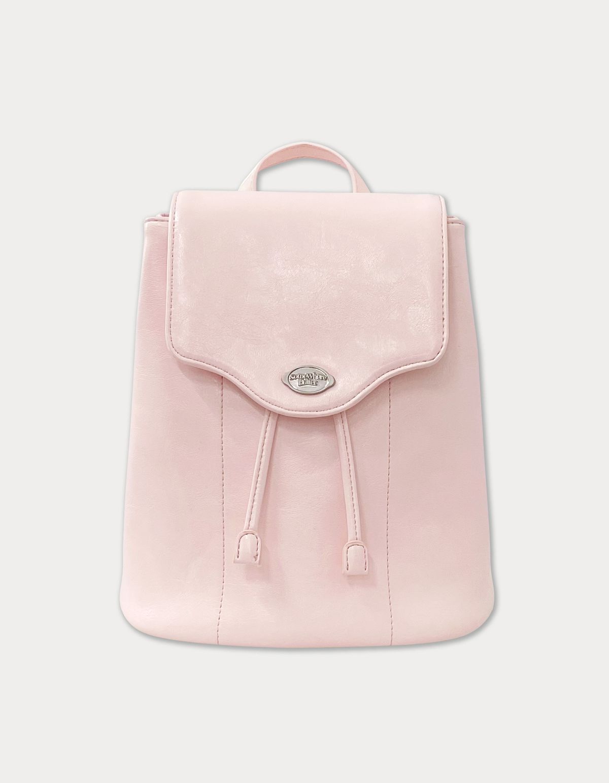 썸웨어버터(SOMEWHEREBUTTER) fle backpack - light pink