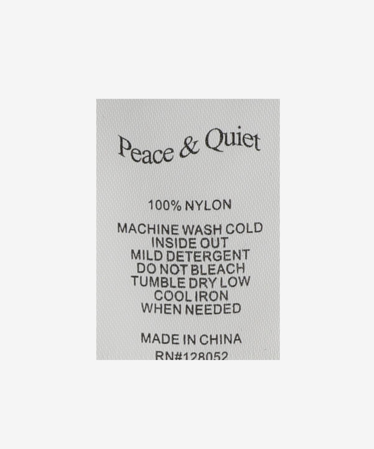 뮤지엄 오브 피스 앤 콰이엇(MUSEUM OF PEACE&QUIET) 워드마크 쇼츠 팬츠 - 블랙 / MOPQSS2319BLACK