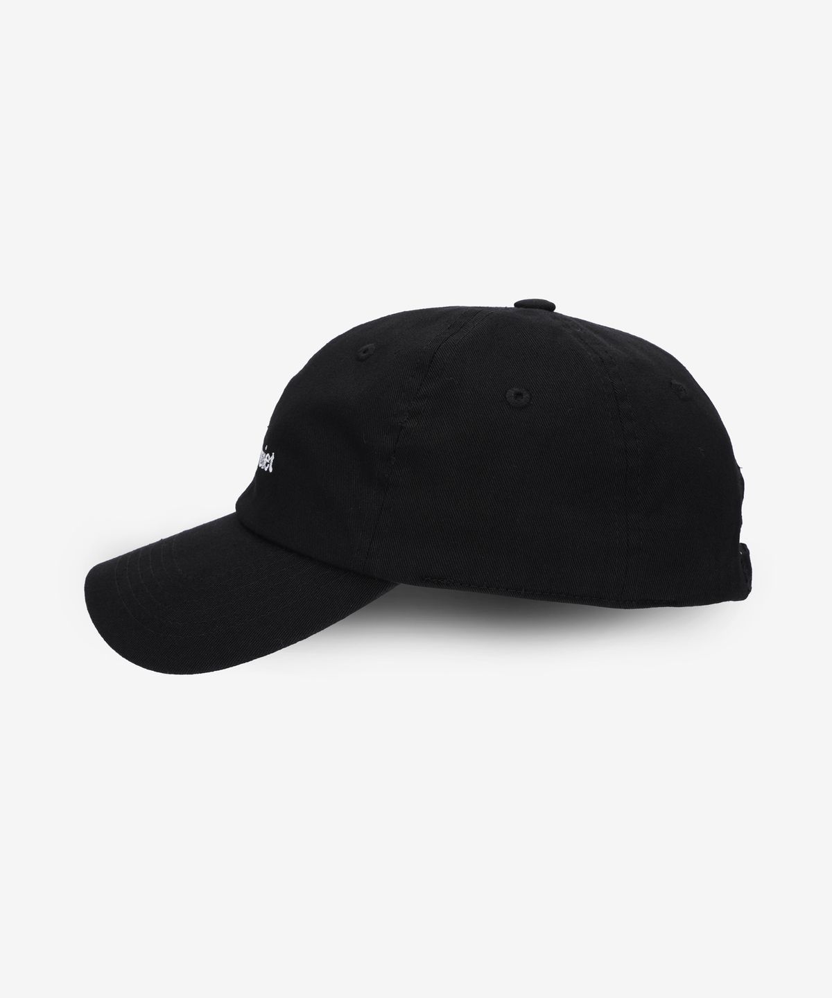 뮤지엄 오브 피스 앤 콰이엇(MUSEUM OF PEACE&QUIET) 클래식 워드마크 볼캡 - 블랙 / MOPQSS2322BLACK