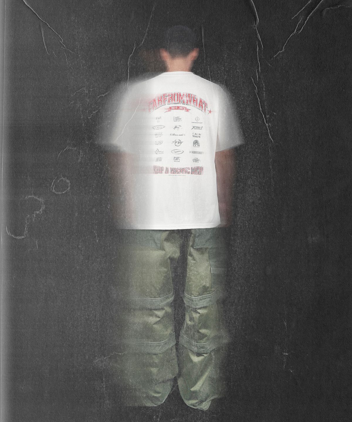 파프롬왓(FAR FROM WHAT) FAR LOGO T-SHIRTS_WHITE