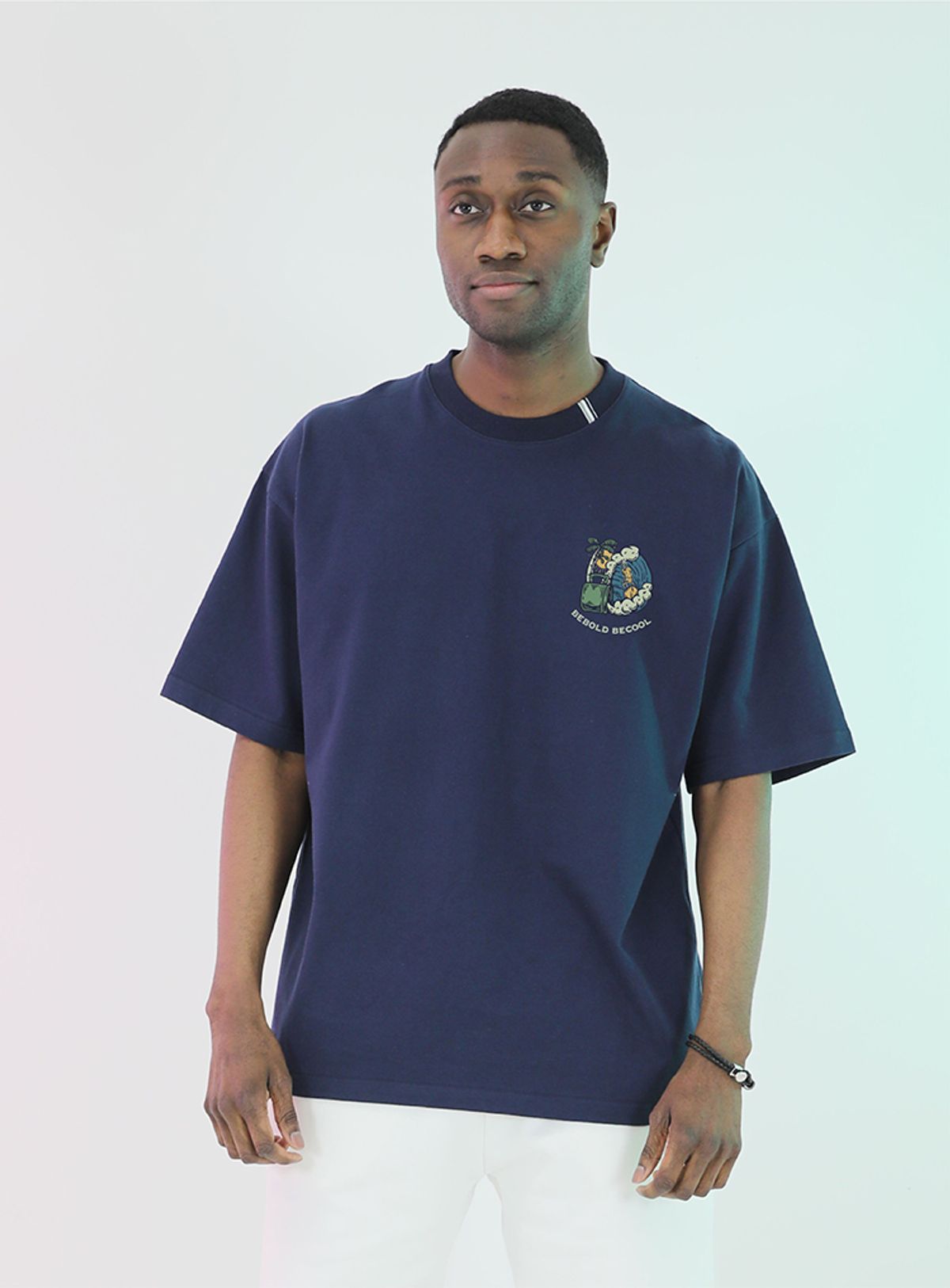 비볼드비쿨(BEBOLD BECOOL) L~6XL 해골서핑 [T-Shirt]