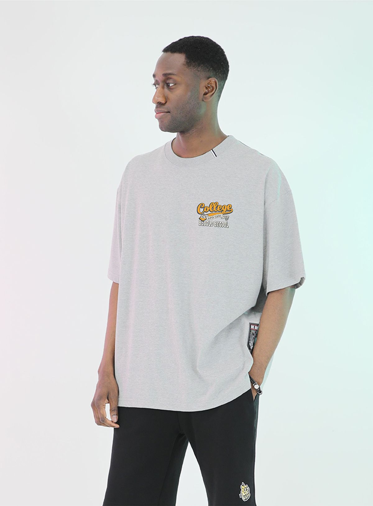 비볼드비쿨(BEBOLD BECOOL) L~6XL 컬리지[T-Shirt]