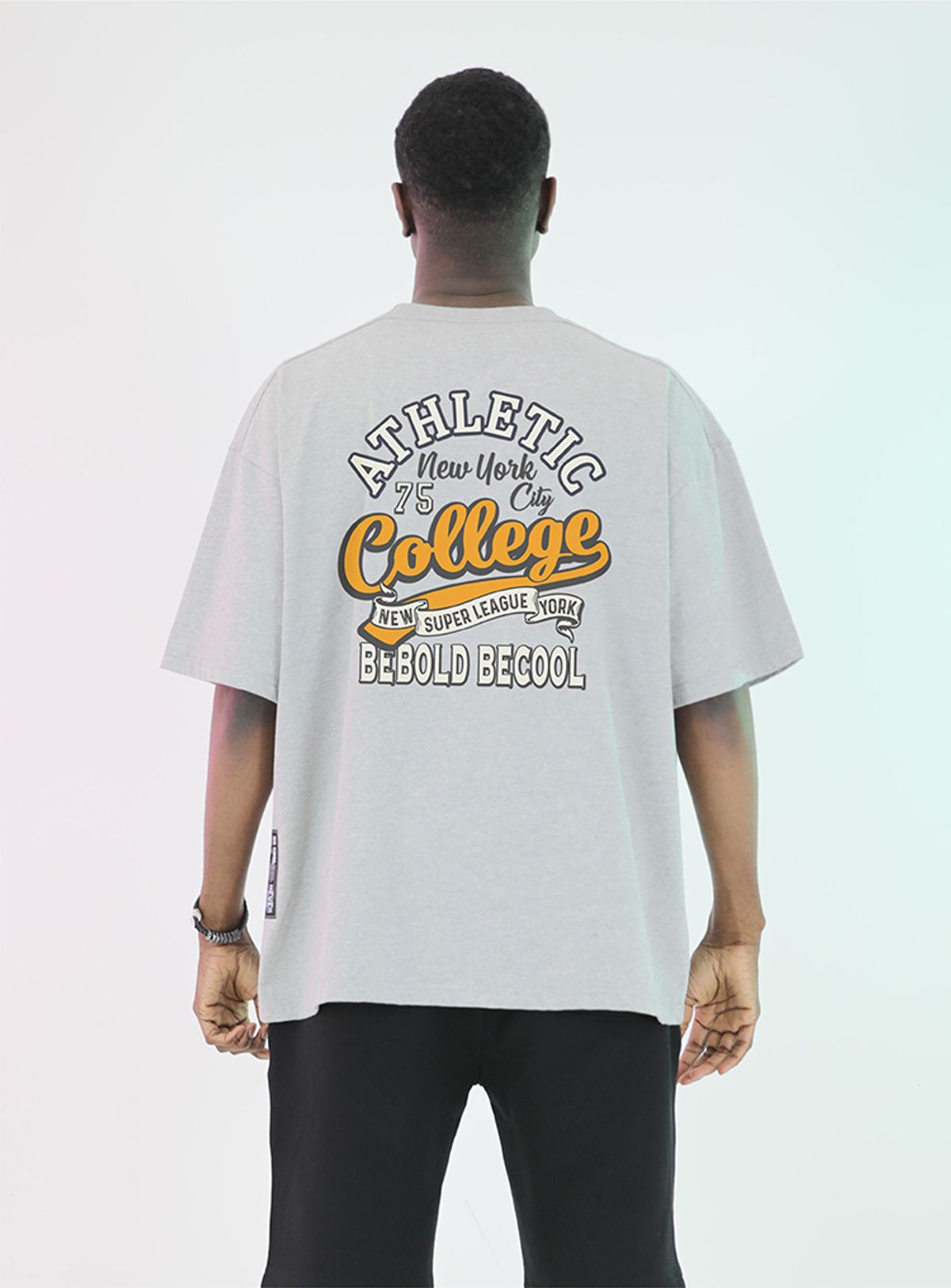 비볼드비쿨(BEBOLD BECOOL) L~6XL 컬리지[T-Shirt]