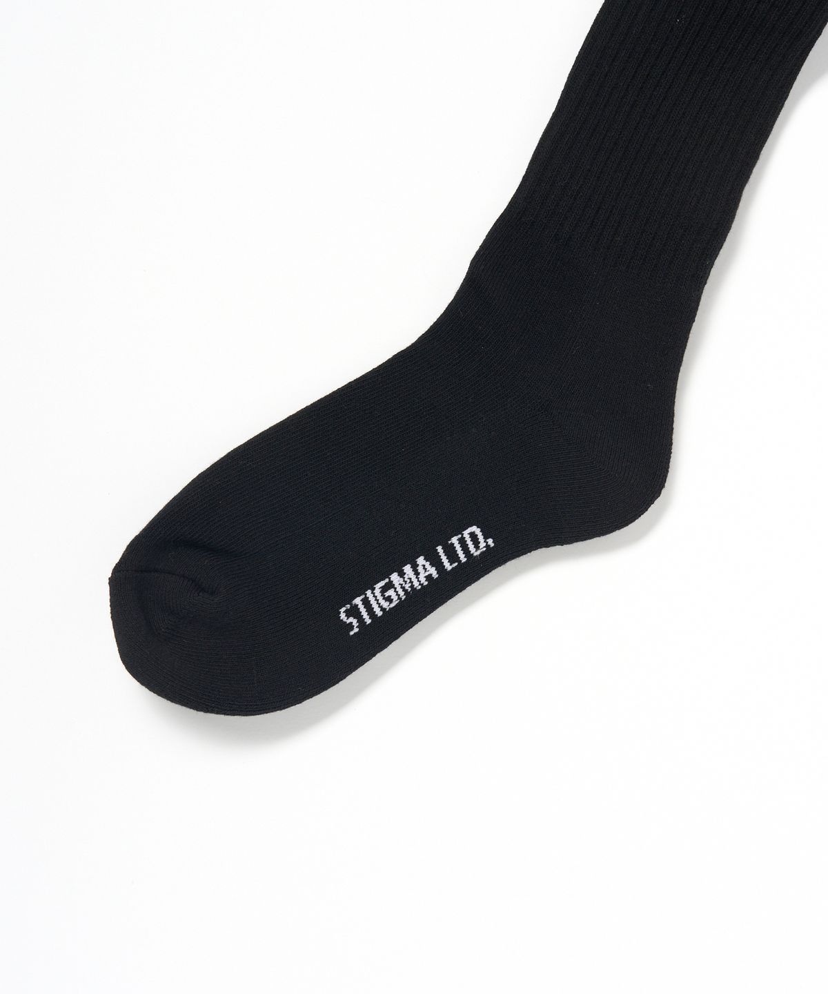 스티그마(STIGMA) 23 LOGO SOCKS BLACK