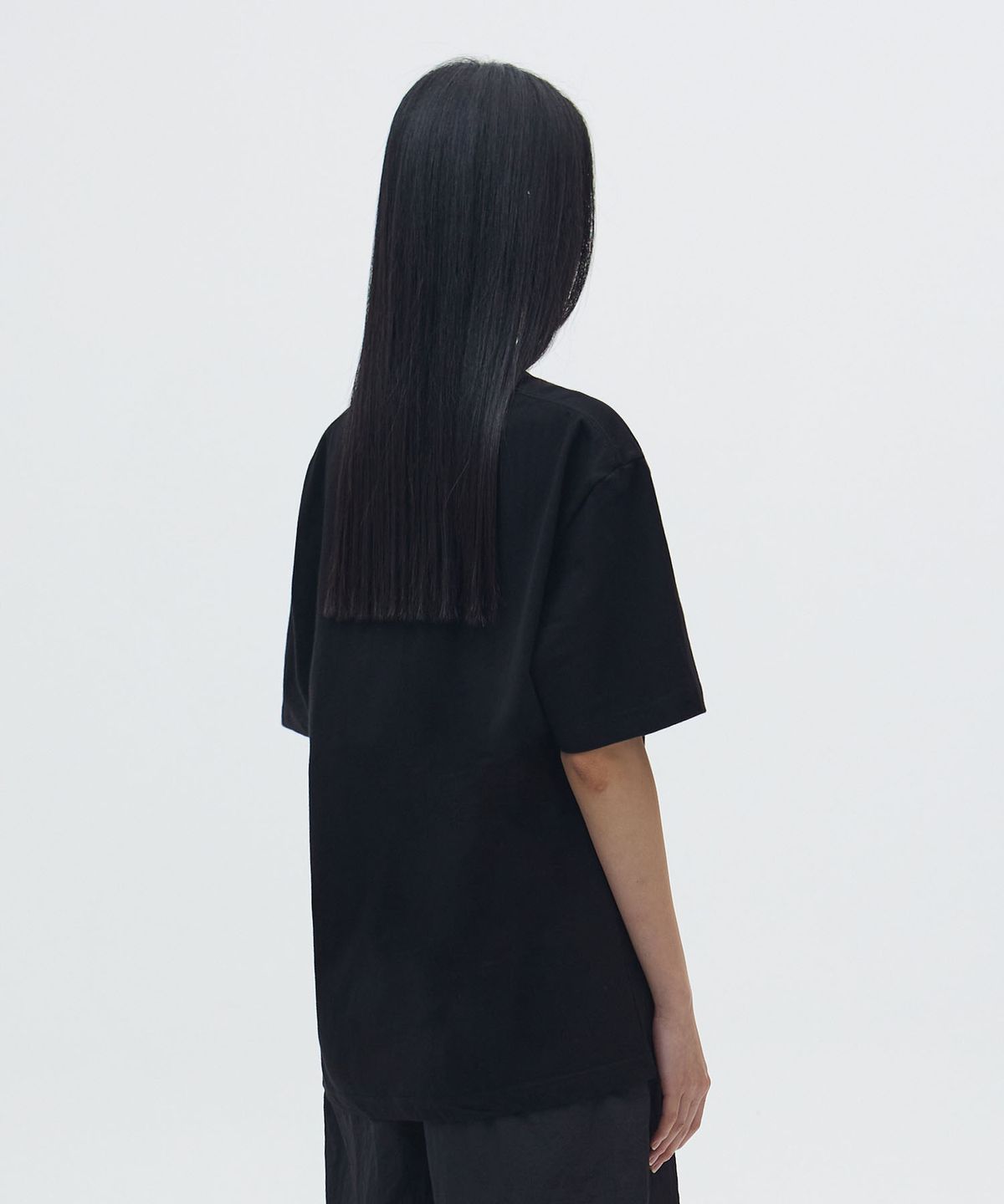 더트(DURT) DAILY HALF SLEEVE TEE (BLACK)
