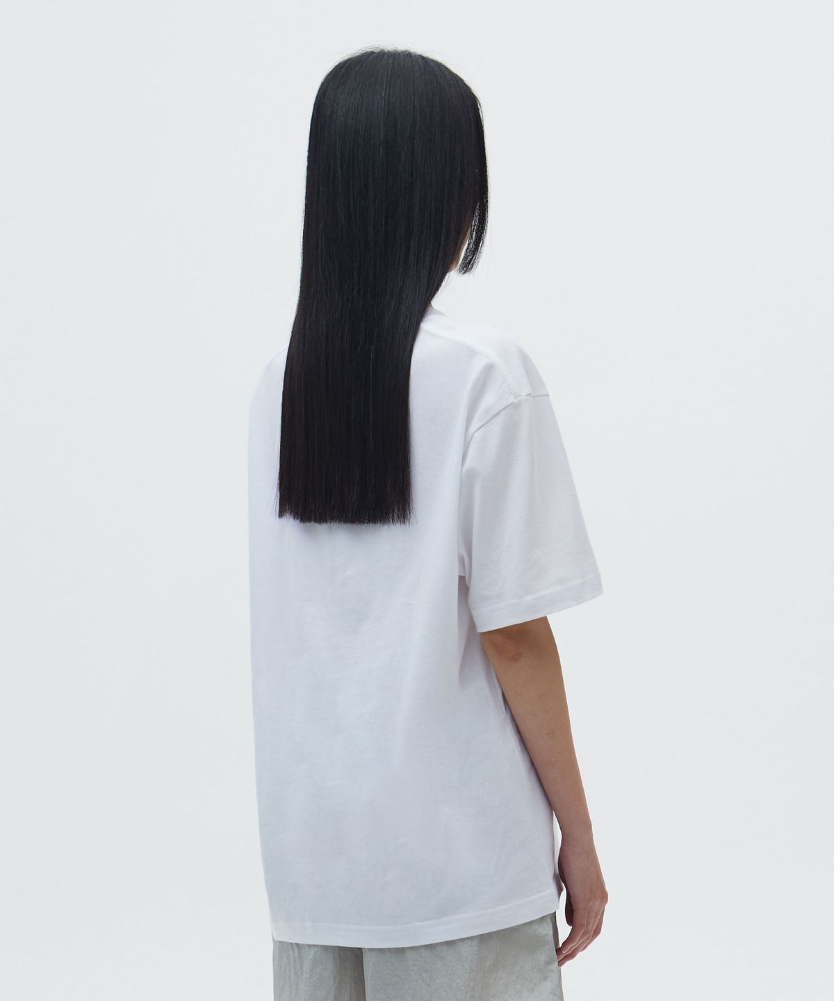 더트(DURT) DAILY HALF SLEEVE TEE (WHITE)