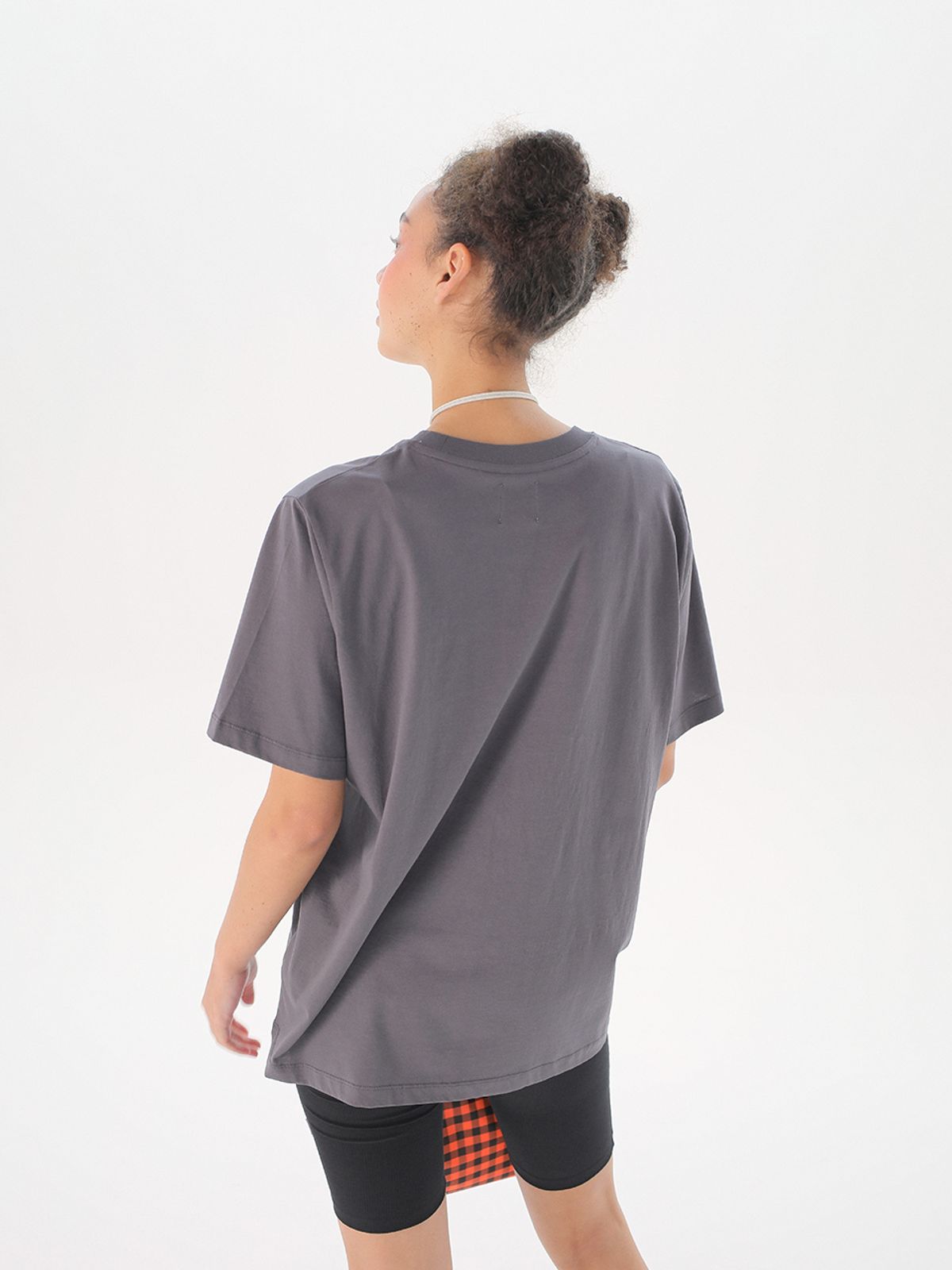 준준스페이스(JUNEJUNE SPACE) Lover Boxy T-shirts_Dark Grey(러버 박시 티셔츠_다크 그레이)