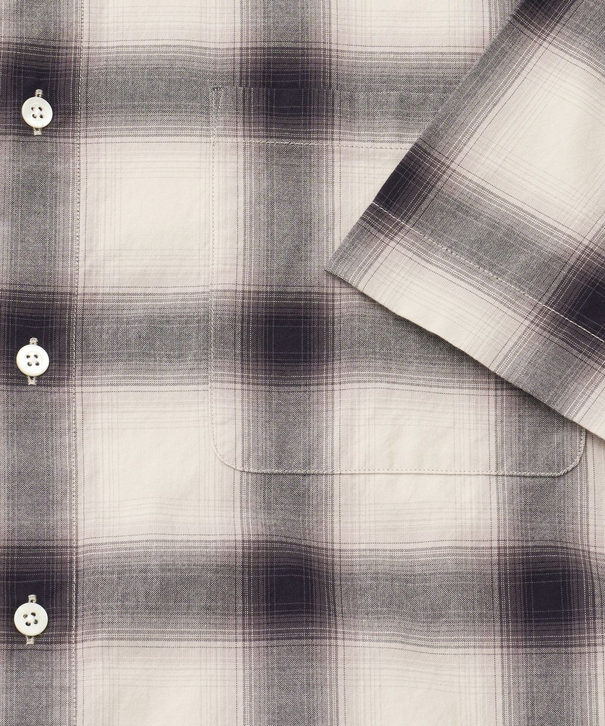 어나더 오피스(ANOTHER OFFICE) Reverb Ombre Shirt (White - Ombre)