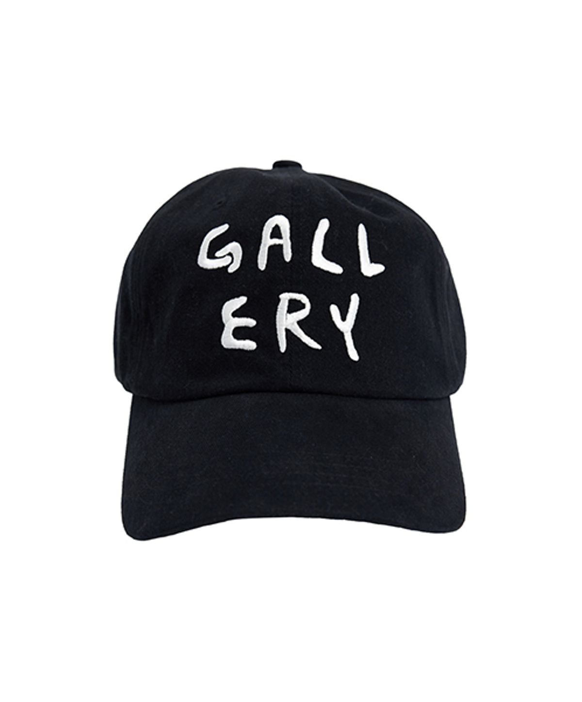 1011갤러리(1011 GALLERY) Gallery Logo Ball Cap - Black