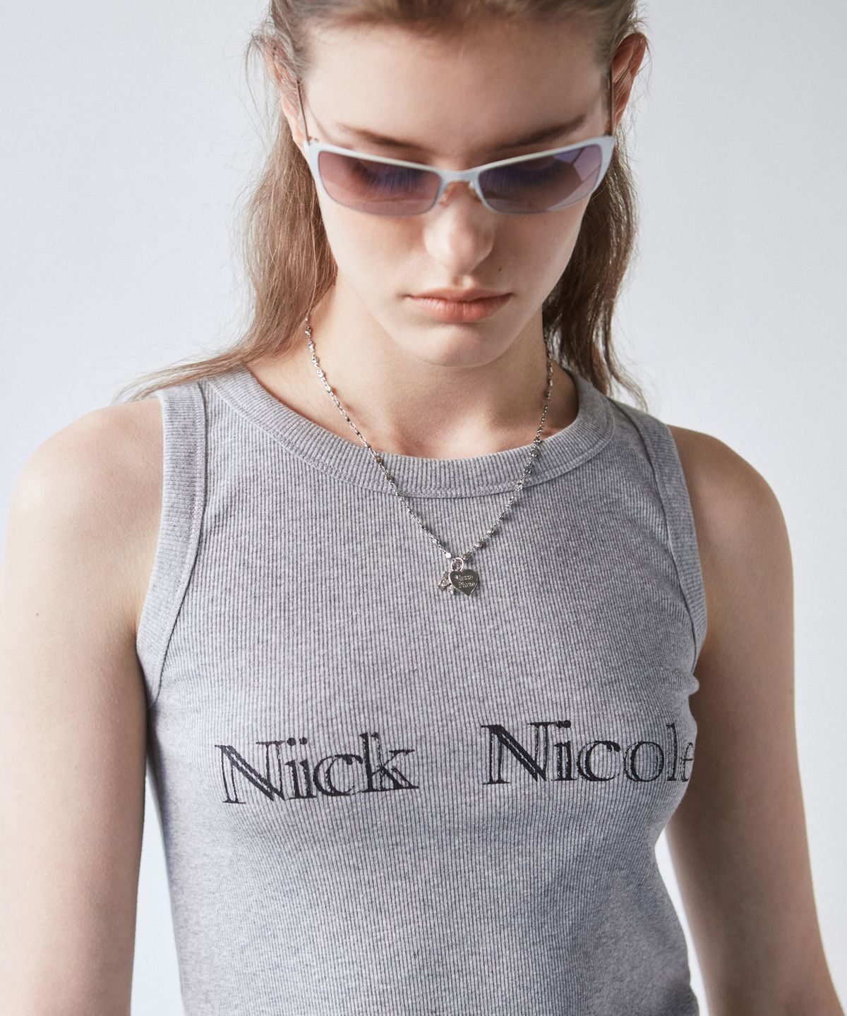 닉앤니콜(NICK&NICOLE) NNC VINTAGE SLEEVELESS_GRAY