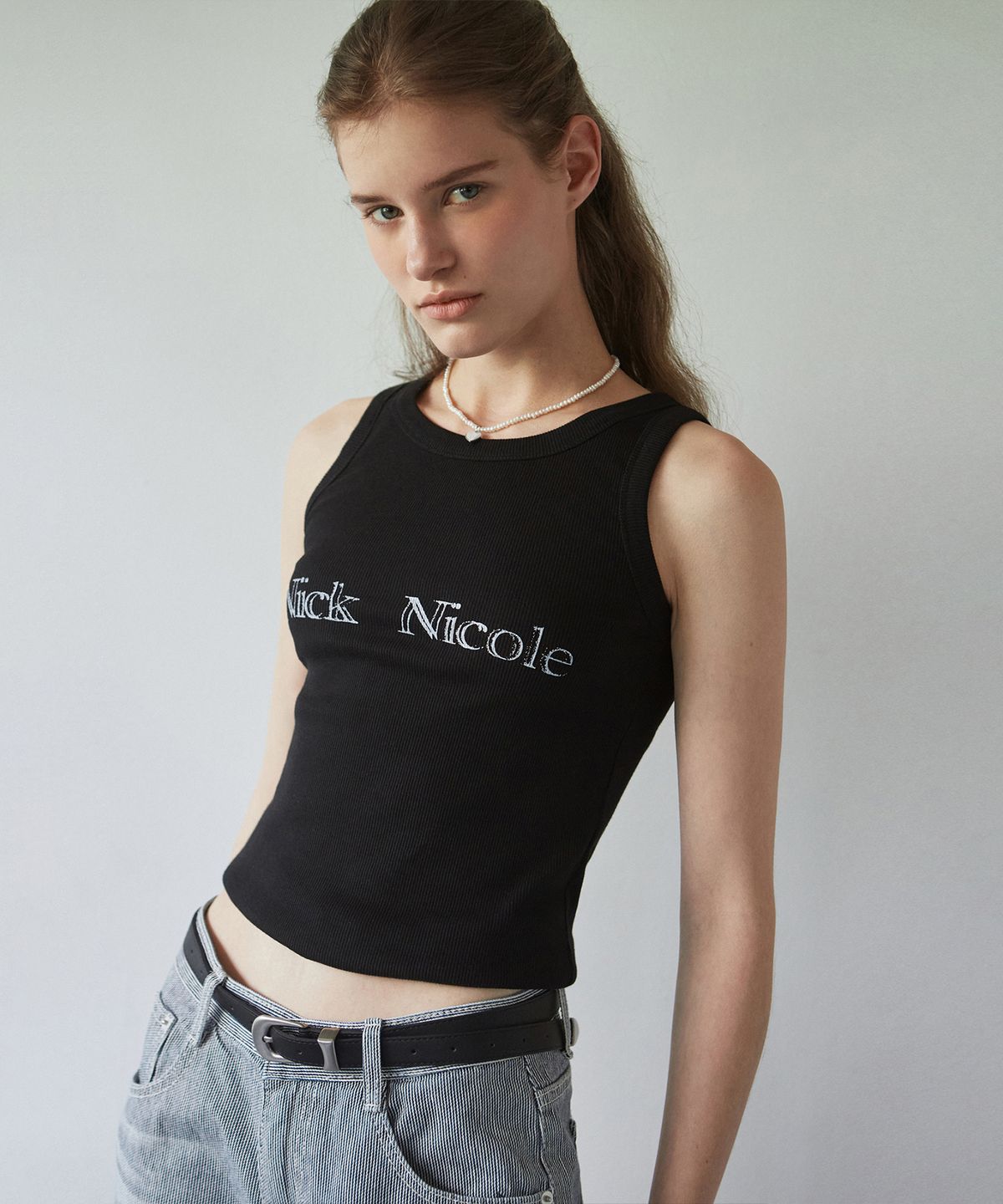 닉앤니콜(NICK&NICOLE) NNC VINTAGE SLEEVELESS_BLACK