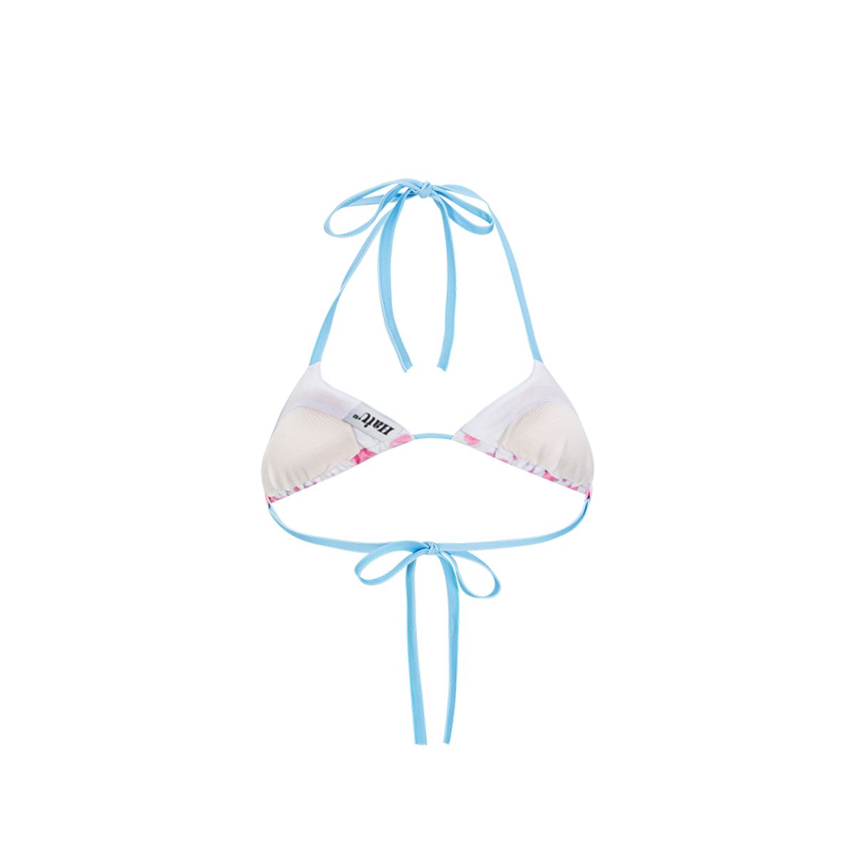 하투(HATU) COW PRINTING BIKINI TOP PINK