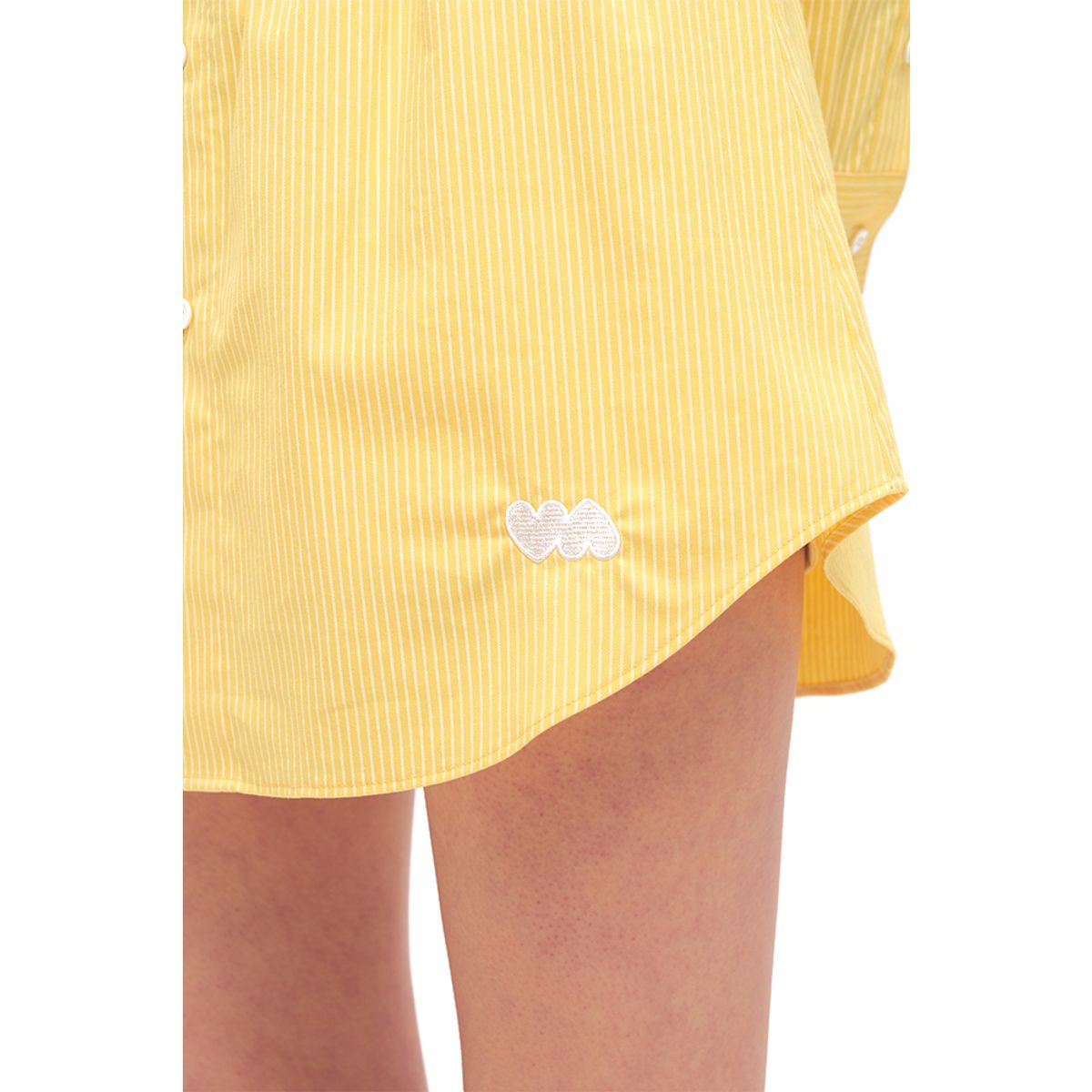 하투(HATU) STRIPED SHIRT SET-UP BOTTOM YELLOW