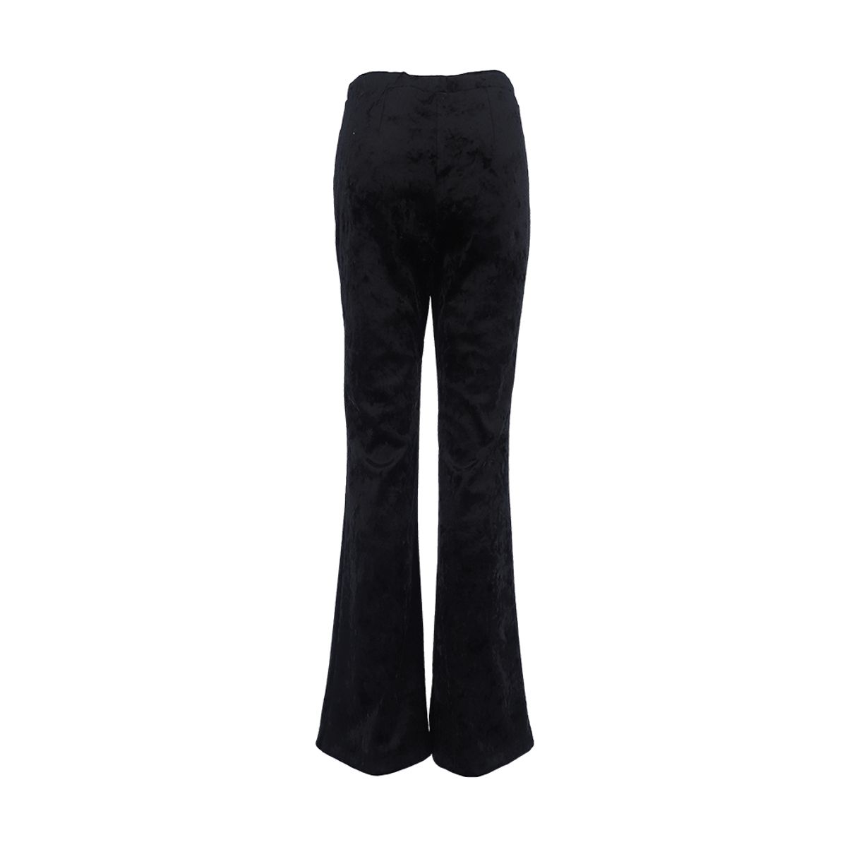 하투(HATU) VELVET FLARED LOUNGE PANTS BLACK