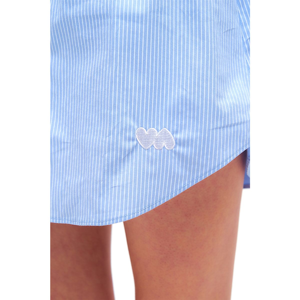하투(HATU) STRIPED SHIRT SET-UP BOTTOM SKY BLUE
