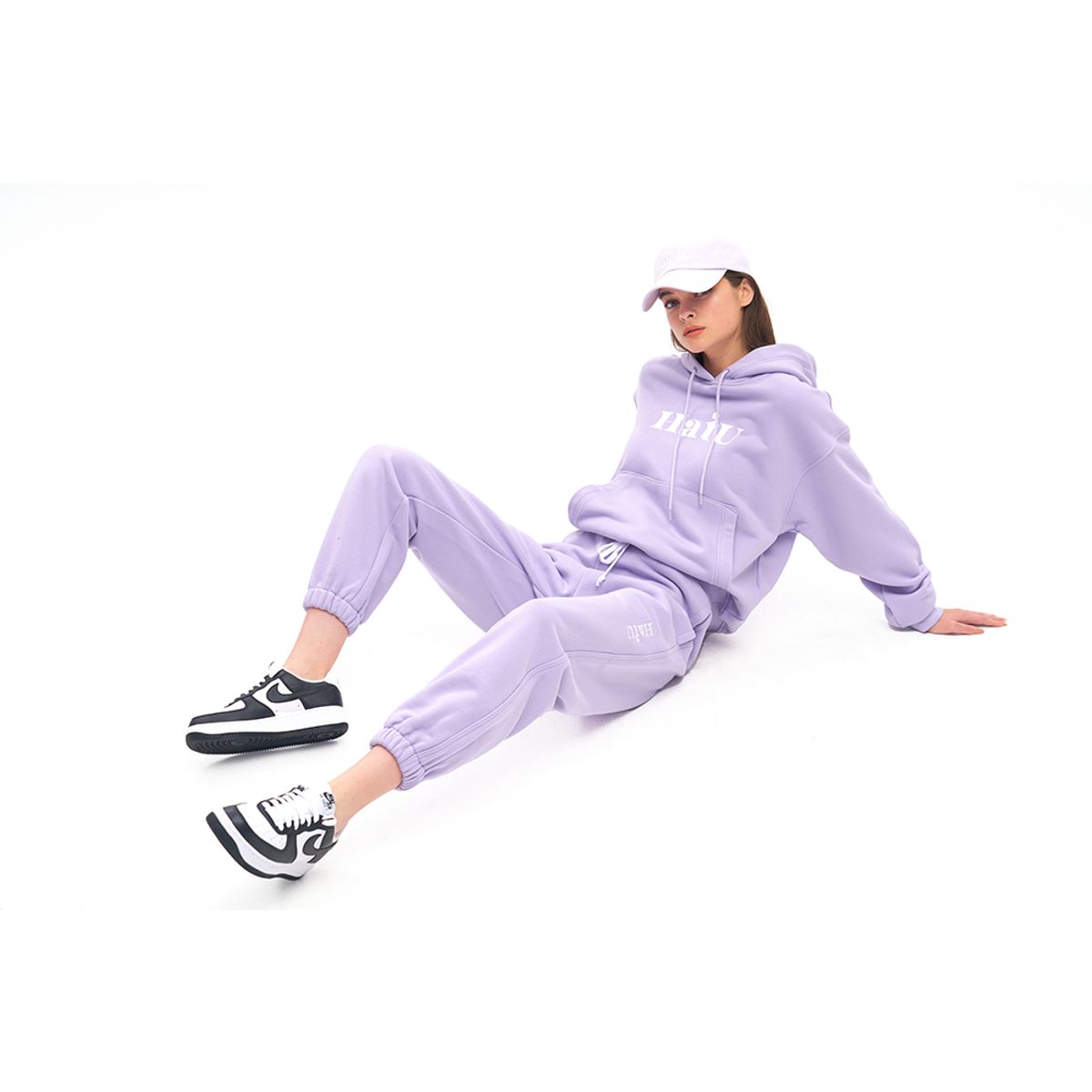 하투(HATU) ORIGINAL LOGO JOGGERS PURPLE