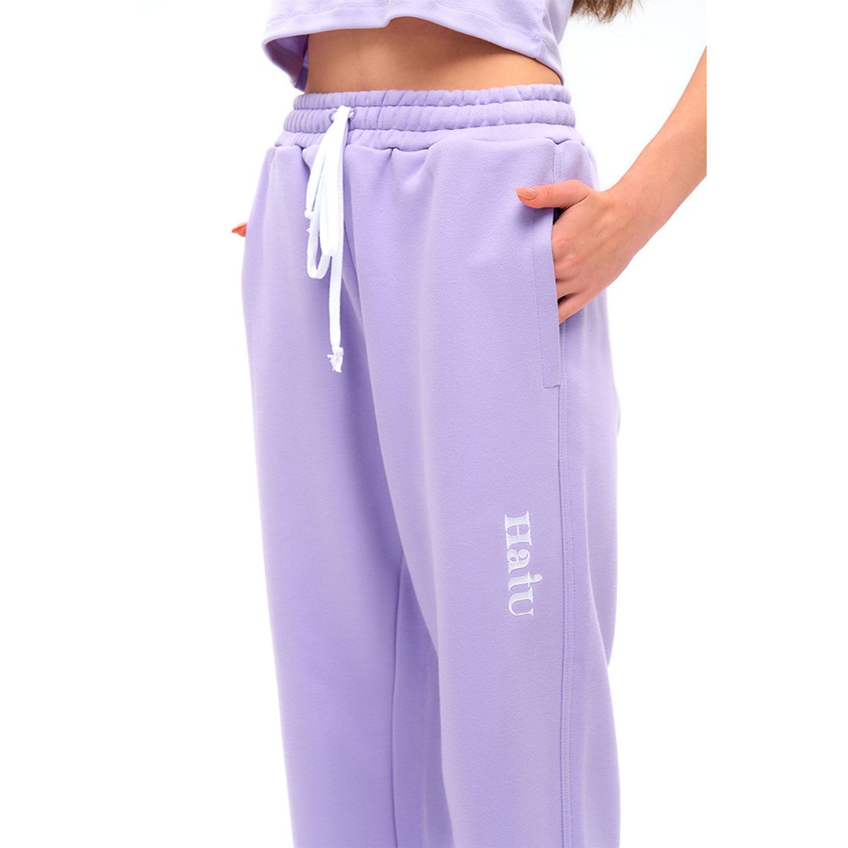 하투(HATU) ORIGINAL LOGO JOGGERS PURPLE