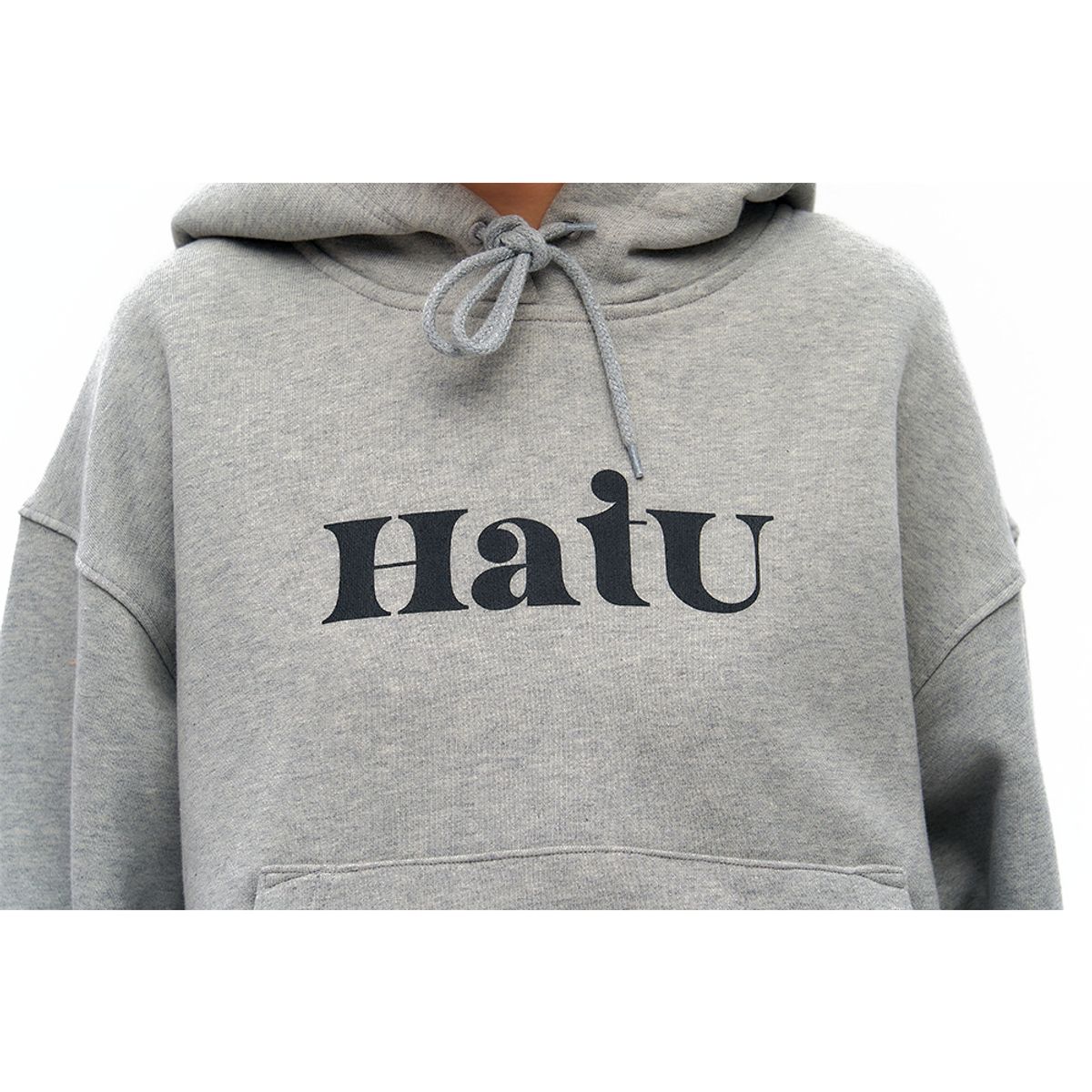 하투(HATU) ORIGINAL LOGO HOODIE GRAY