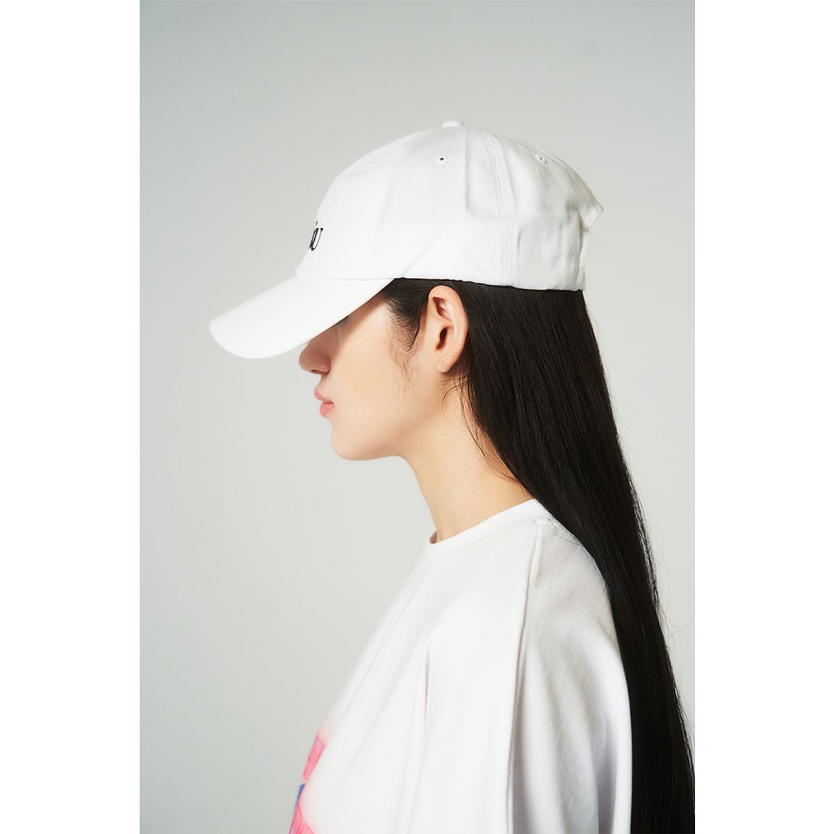하투(HATU) ORIGINAL LOGO CAP WHITE