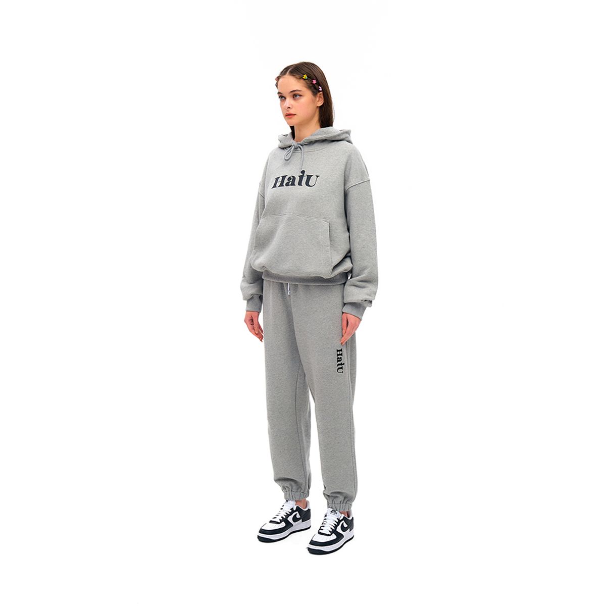 하투(HATU) ORIGINAL LOGO JOGGERS GRAY