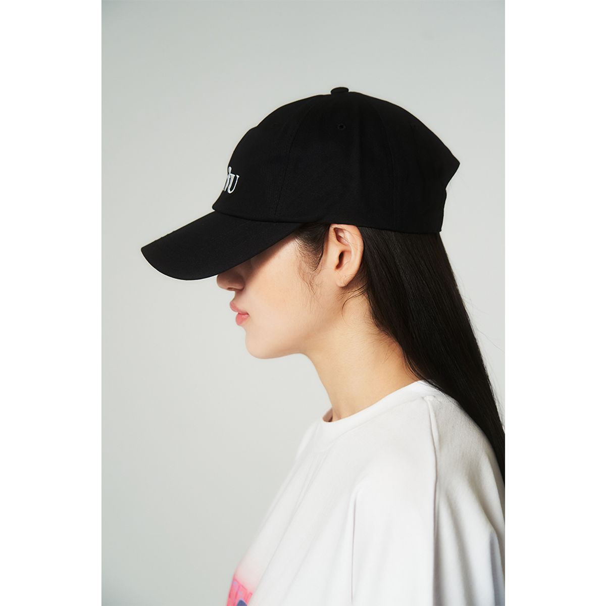 하투(HATU) ORIGINAL LOGO CAP BLACK