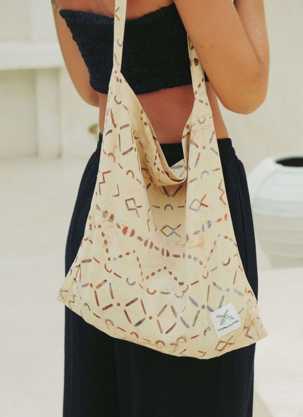 멧앤멜(MATT AND MEL) [Mellow Bag] Ethnic - Beige