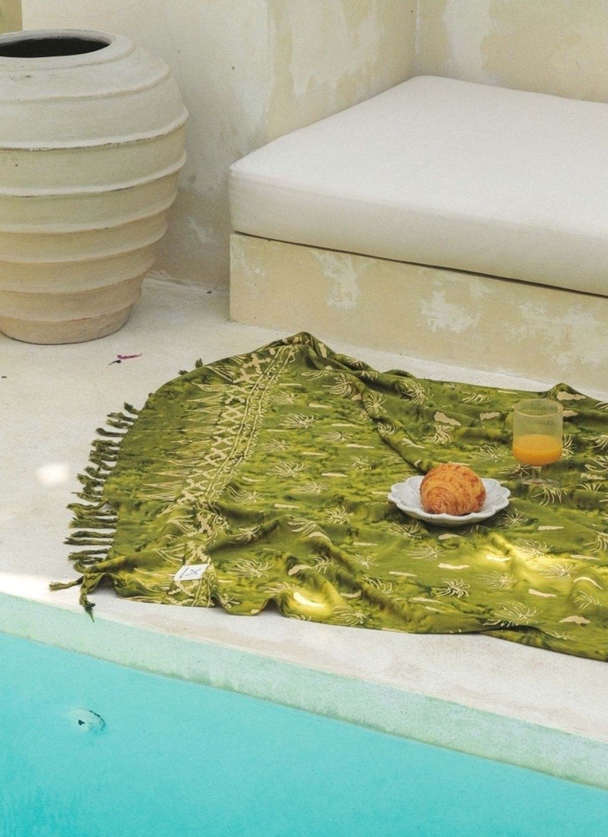 멧앤멜(MATT AND MEL) [Sarong] Grass - Olive