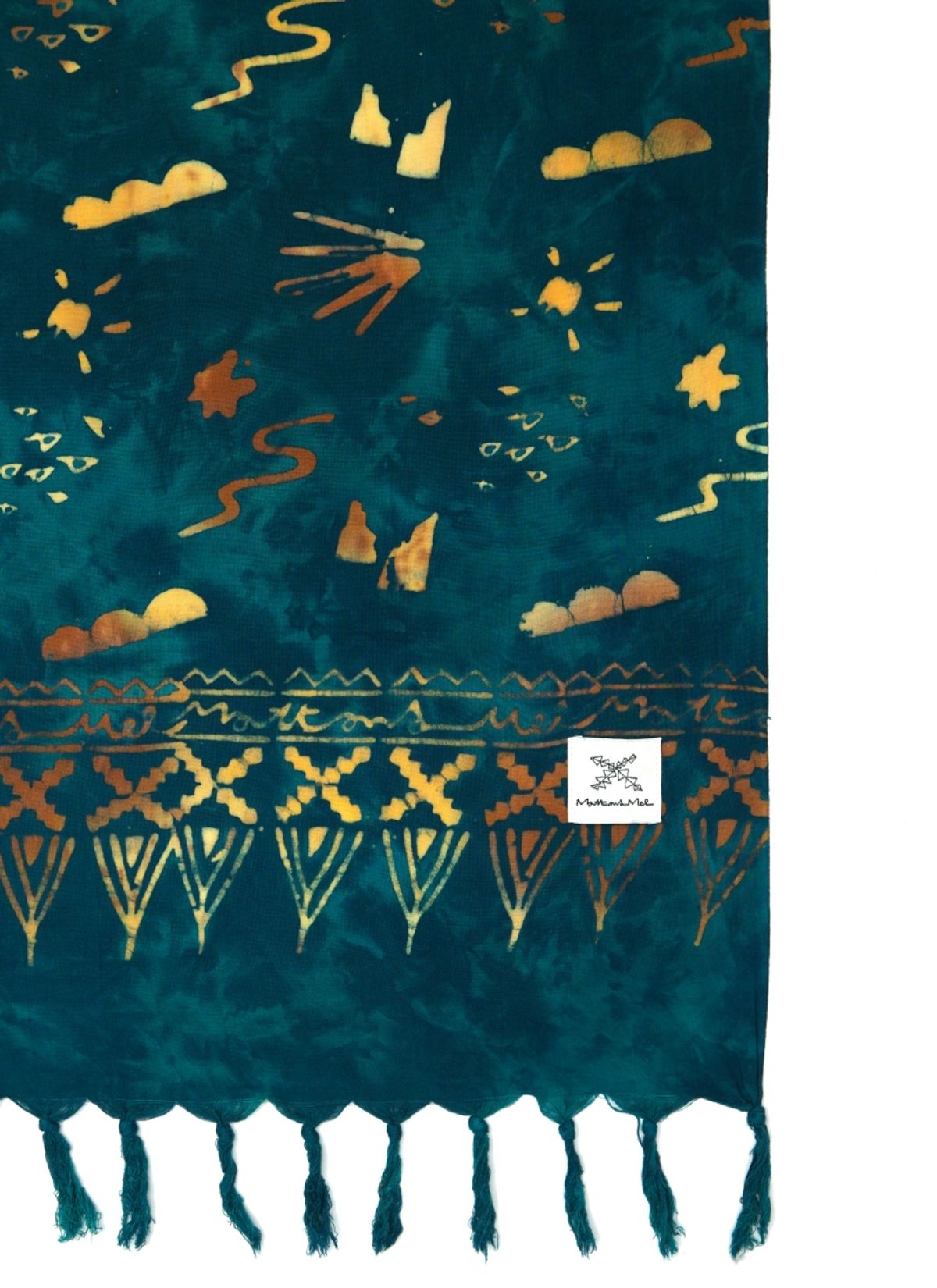 멧앤멜(MATT AND MEL) [Sarong] Road Trip - Teal