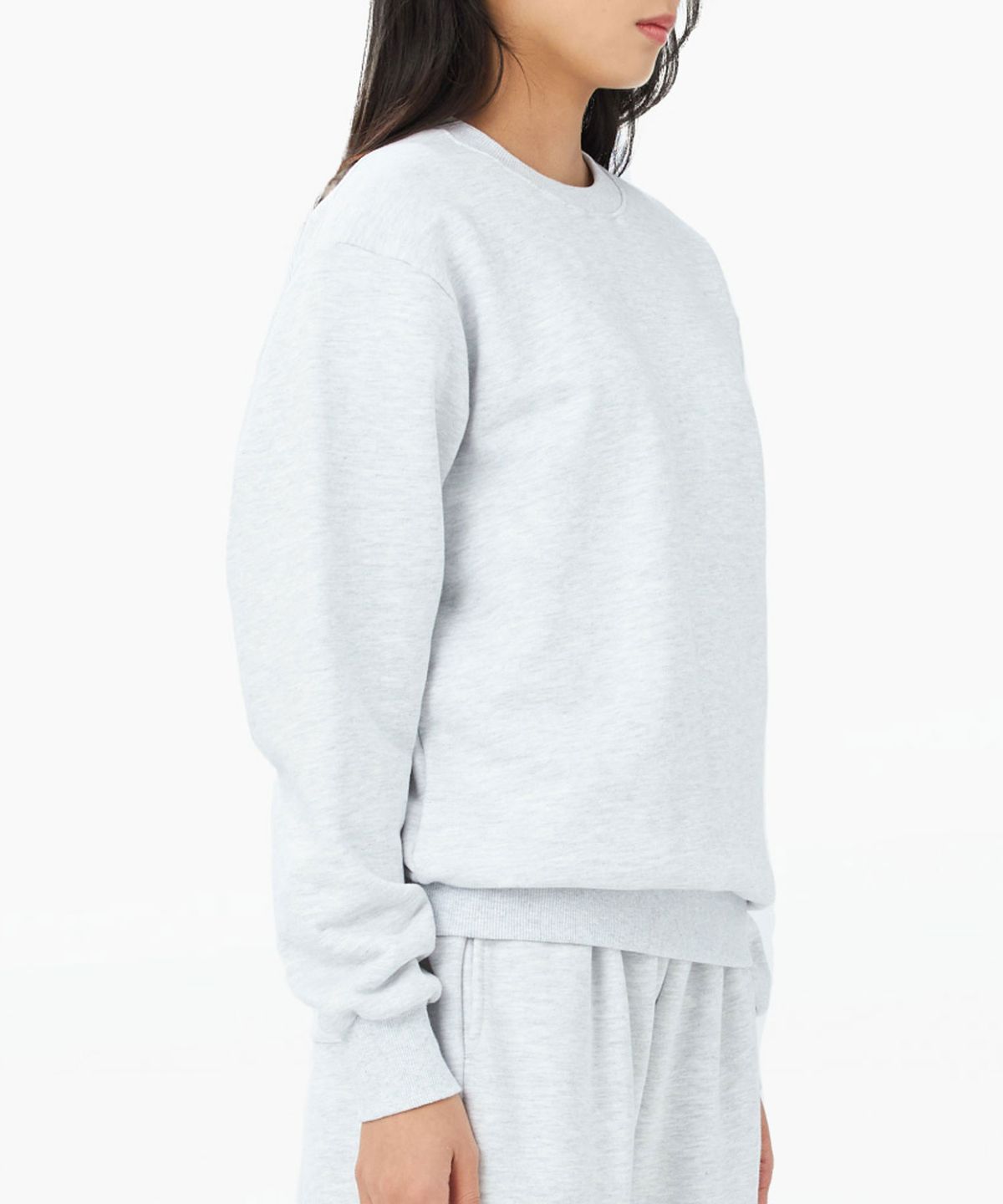 더트(DURT) DAILY SWEATSHIRTS (LIGHT GREY)