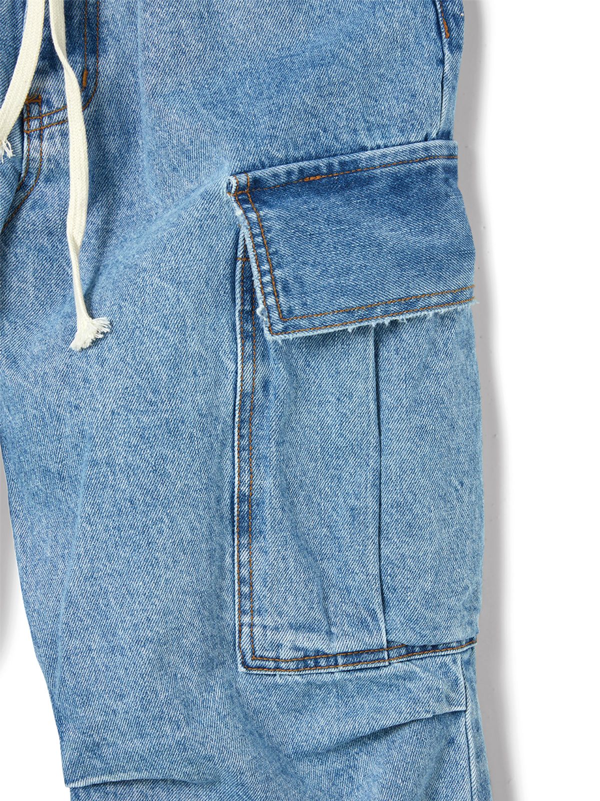 에스이오(s/e/o) POCKET DENIM PANTS BLUE