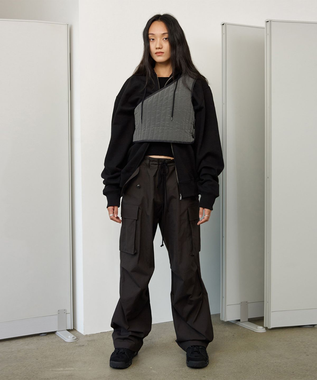 에스이오(s/e/o) COTTON M-65 PANTS CHARCOAL