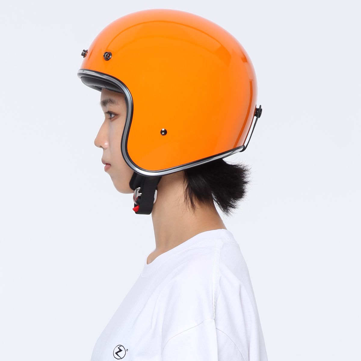 쿤타치(KUNTACH) Mods and Rockers helmet collection - Mods ORANGE