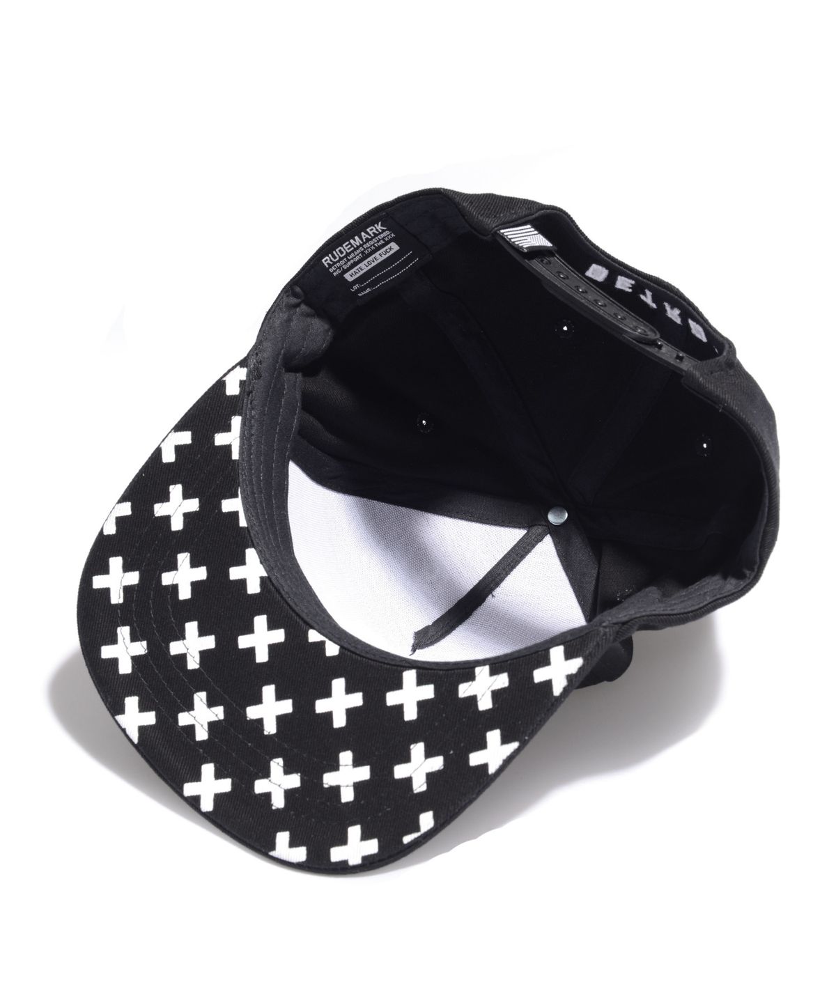 루드마크(RUDEMARK) TIGER D SNAPBACK CAP (WHITE EMBO)