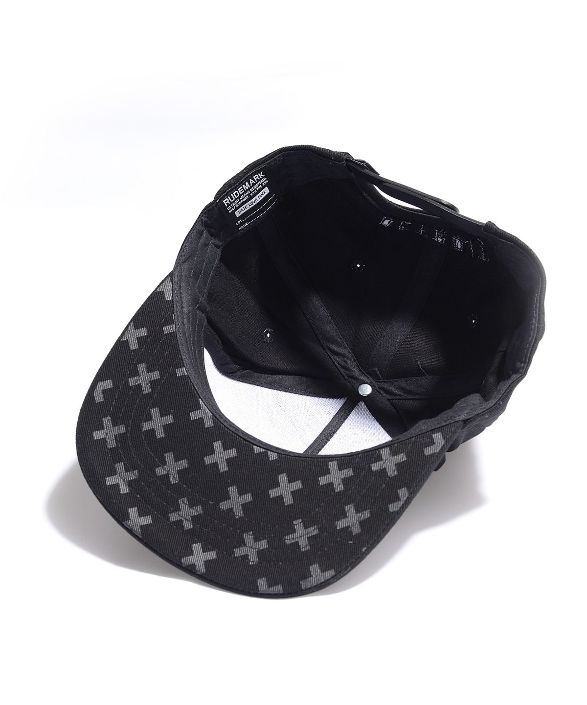루드마크(RUDEMARK) TIGER D SNAPBACK CAP (BLACK EMBO)