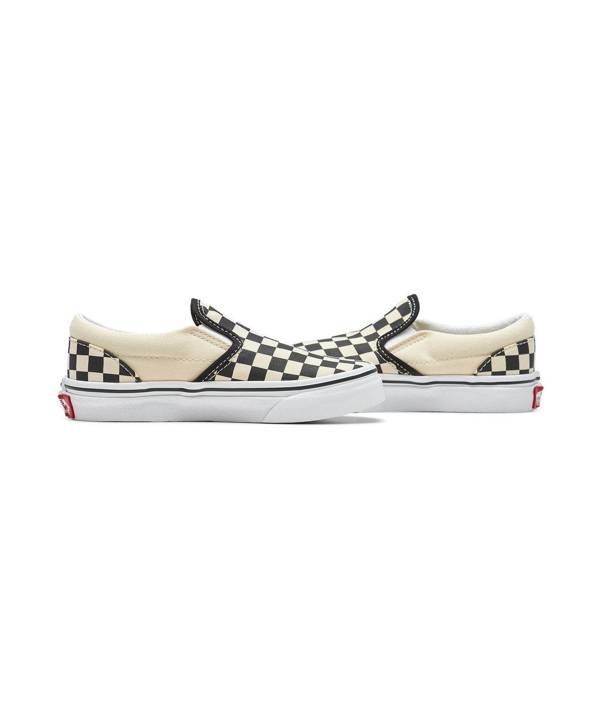 반스 키즈(VANS KIDS) 클래식 슬립온 키즈 - (체커보드) 블랙:화이트