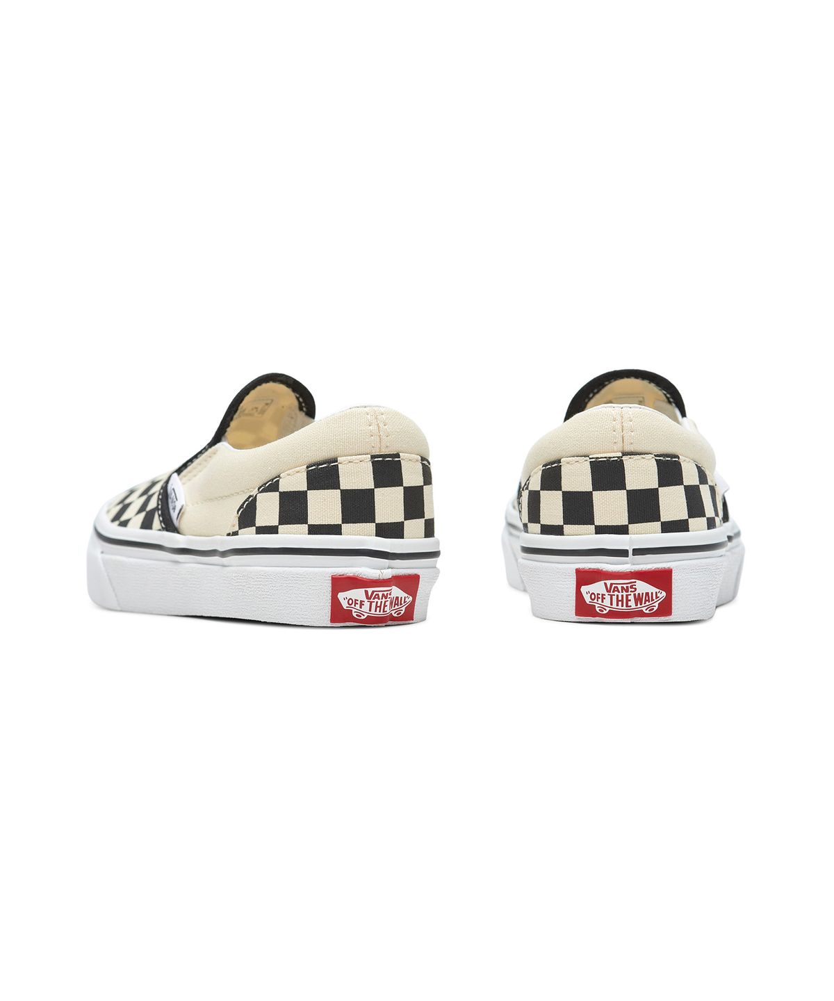 반스 키즈(VANS KIDS) 클래식 슬립온 키즈 - (체커보드) 블랙:화이트