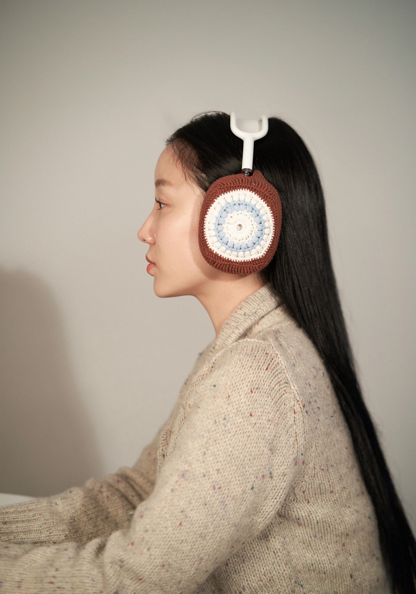 MUSINSA公式 | LACEREMONIE AirPods Max Case - Circle (Brown)