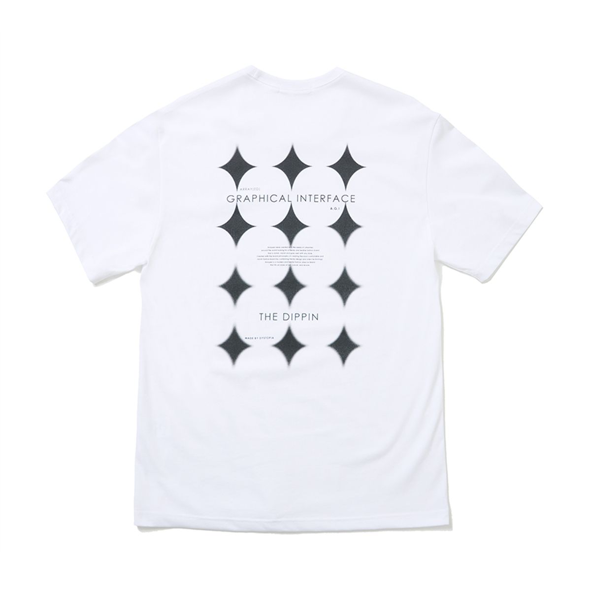 어레이드(ARRAYED) A.G.I 더 디핀 티셔츠 [WHITE]