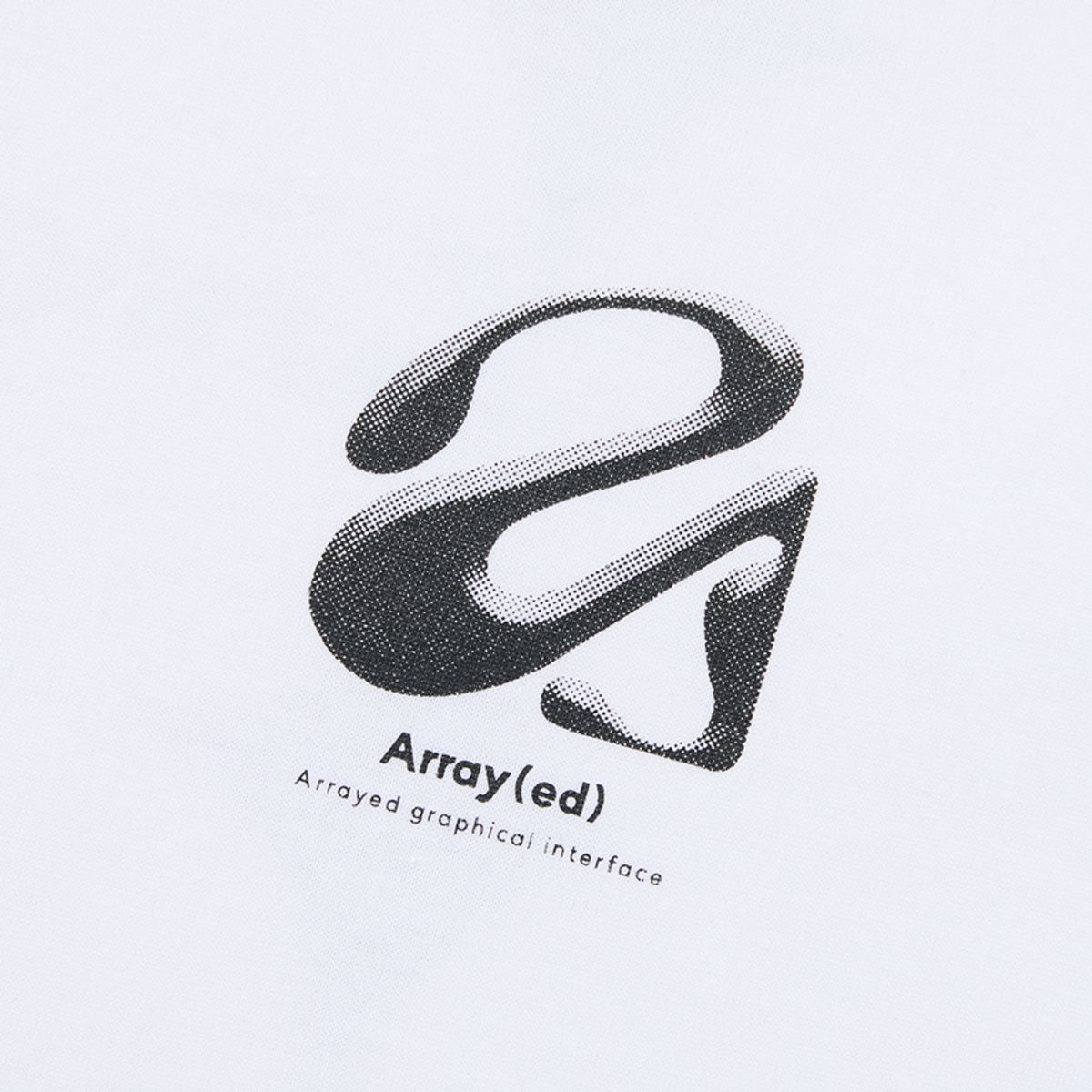 어레이드(ARRAYED) A.G.I 더 디핀 티셔츠 [WHITE]