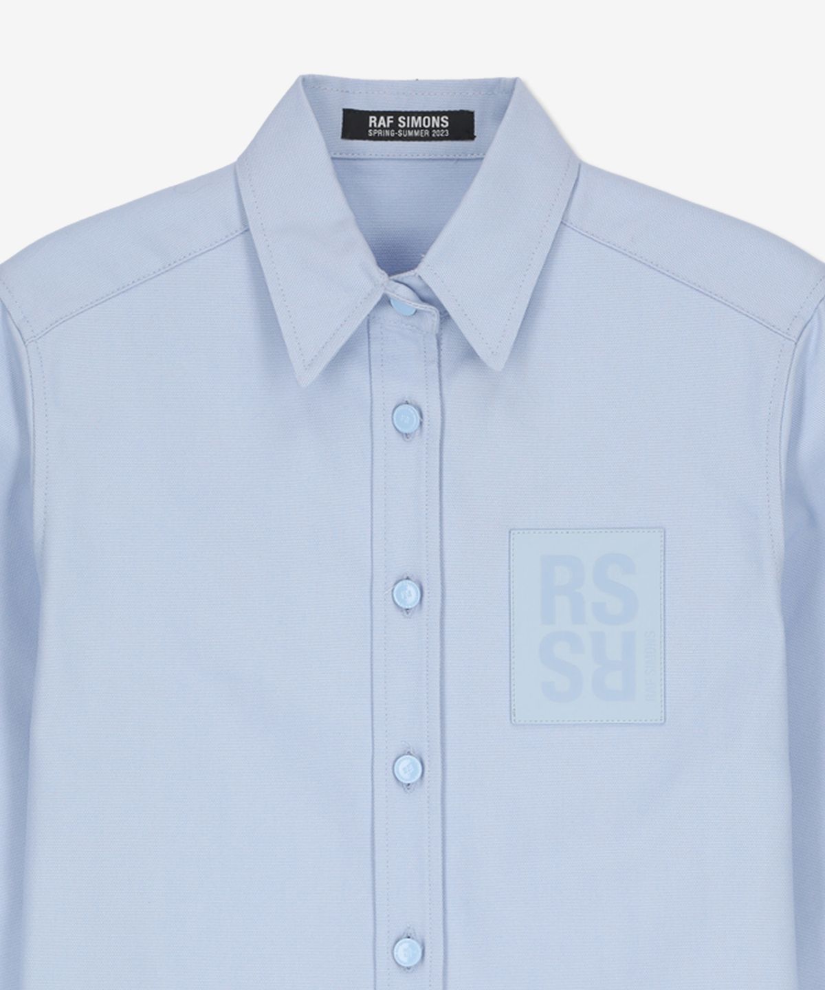 라프시몬스(RAF SIMONS) 데님 셔츠 - 라이트 블루 / 231W242100800042