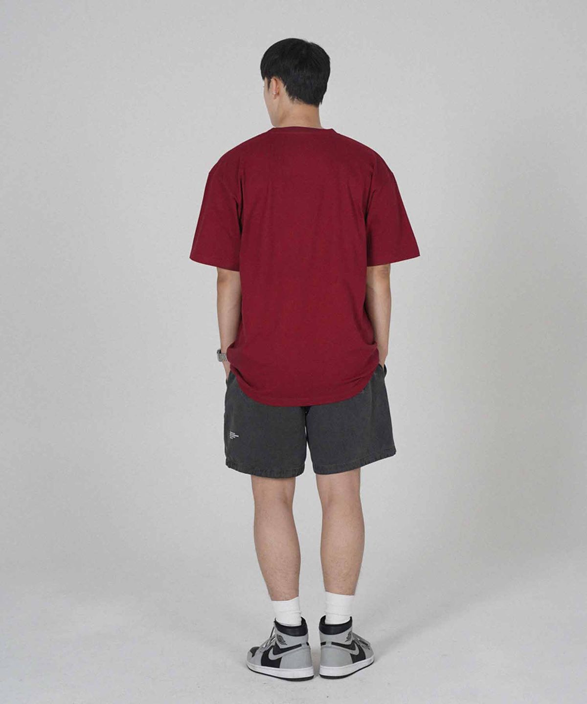 더마일(THEMILE) [리퍼브]MLG 84 GARMENTS CREW [BURGANDY]