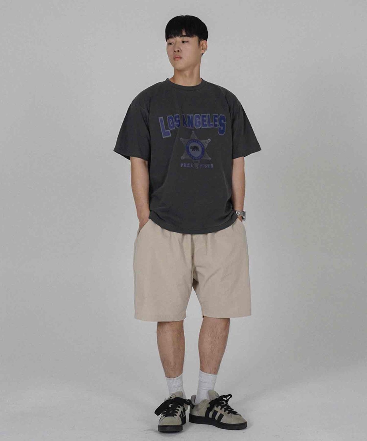 더마일(THEMILE) L.A COUNTY GARMENTS CREW [D.GREY]