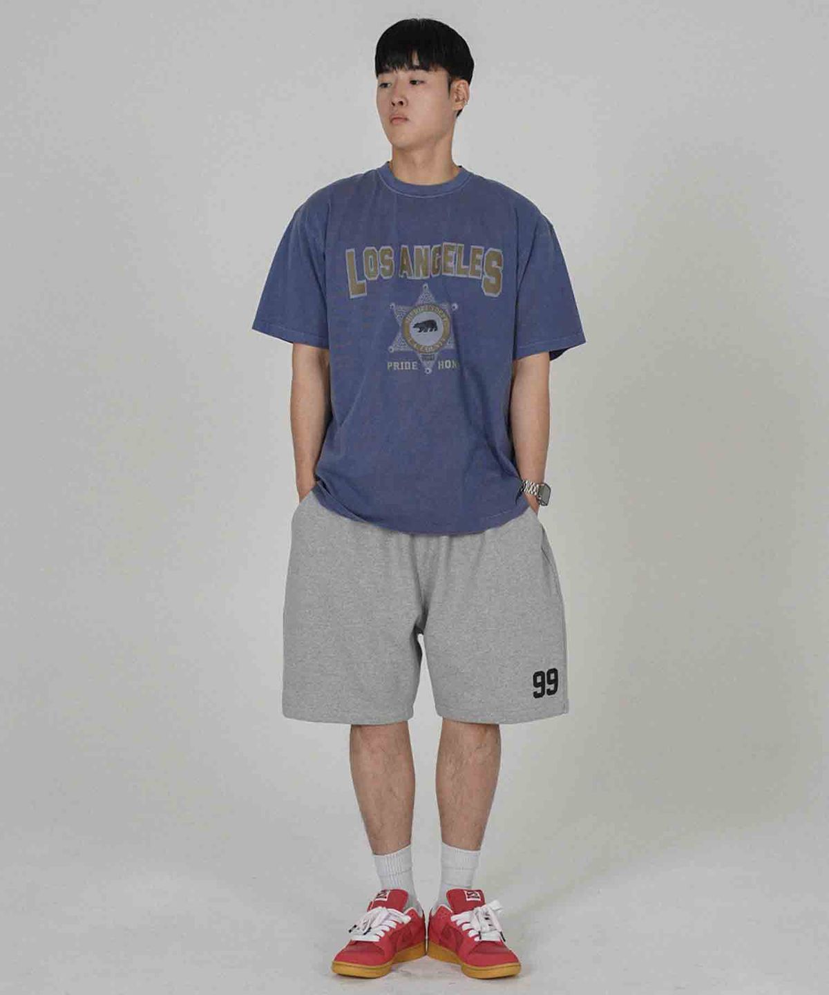 더마일(THEMILE) L.A COUNTY GARMENTS CREW [NAVY]
