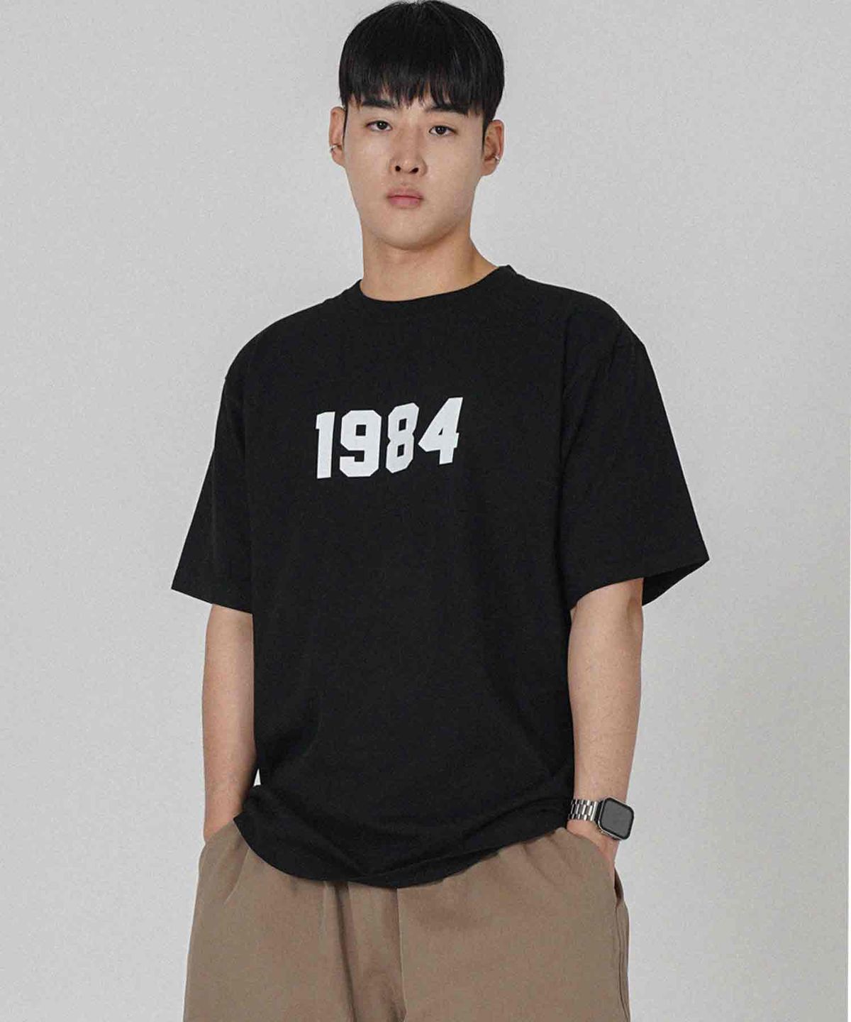 더마일(THEMILE) 1984 GARMENTS CREW [BLACK]