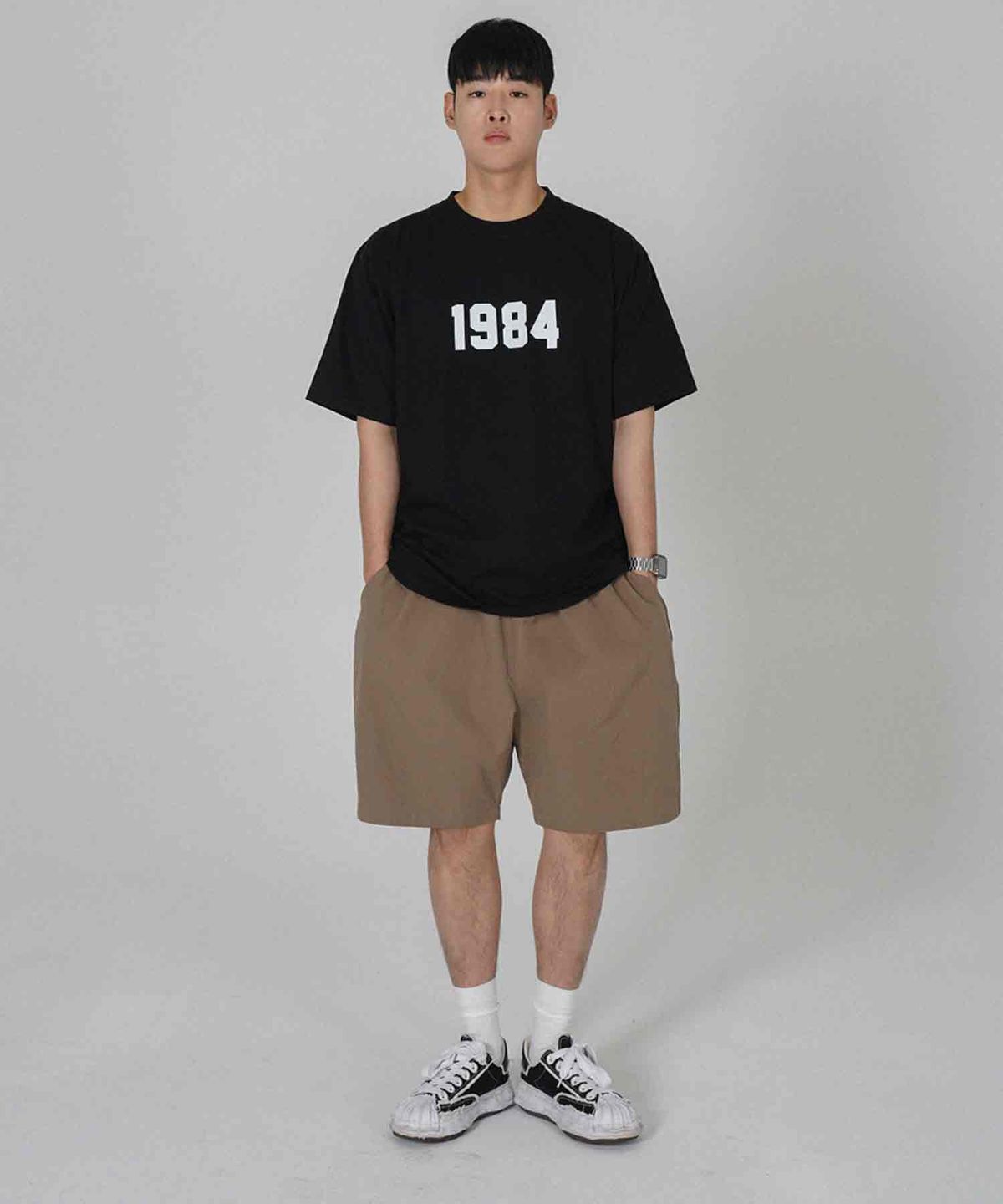 더마일(THEMILE) 1984 GARMENTS CREW [BLACK]